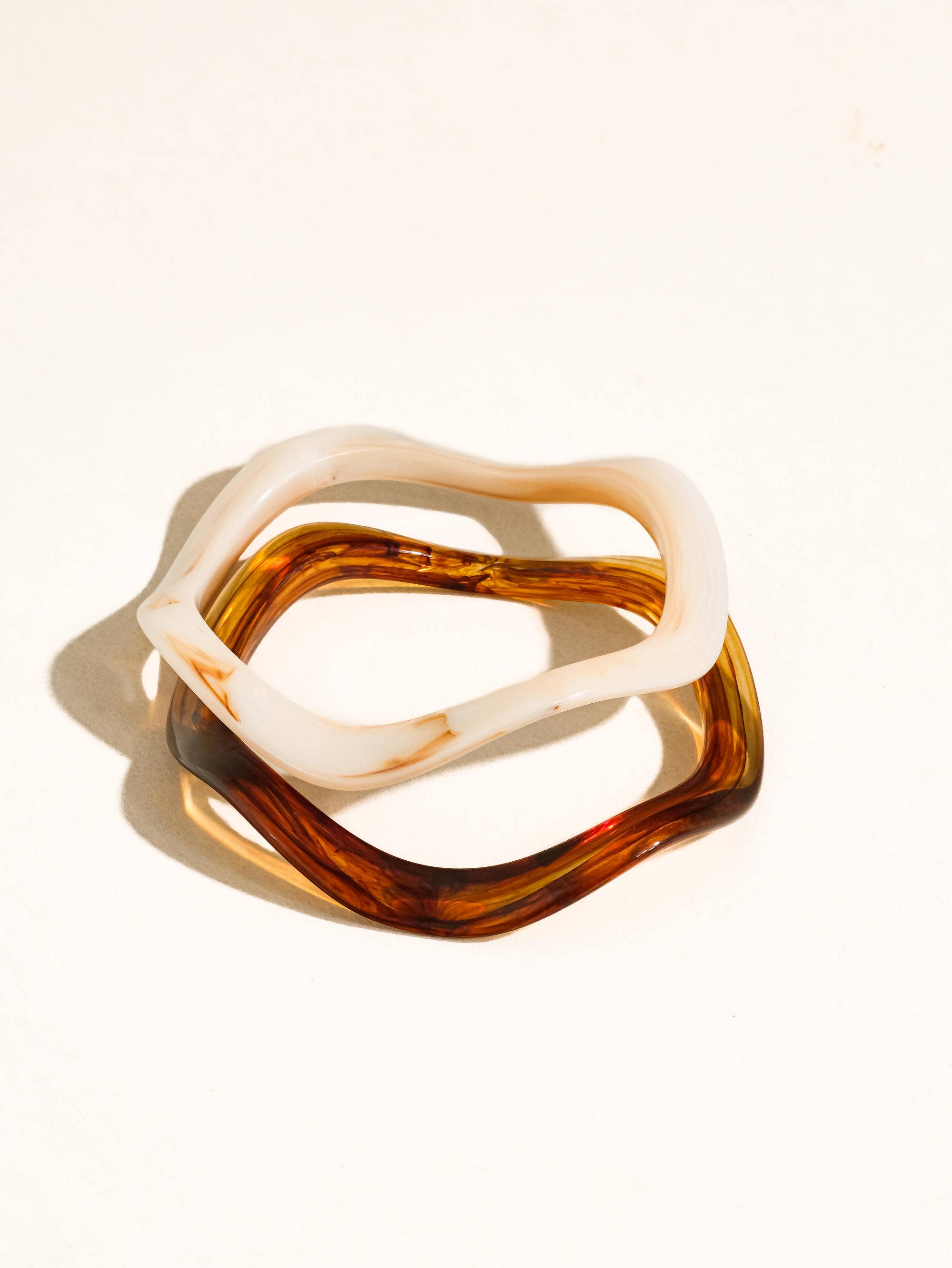 Wilder Wavy Bangle Bracelet Set - Proper