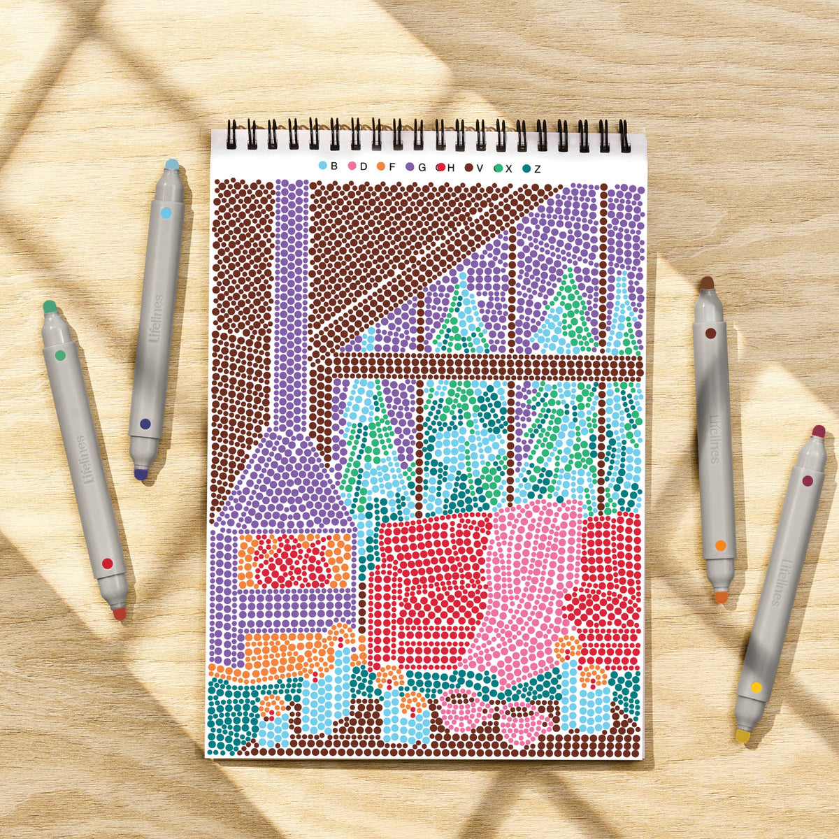 FlowArt-Dot By Letter - Snowed in - Proper