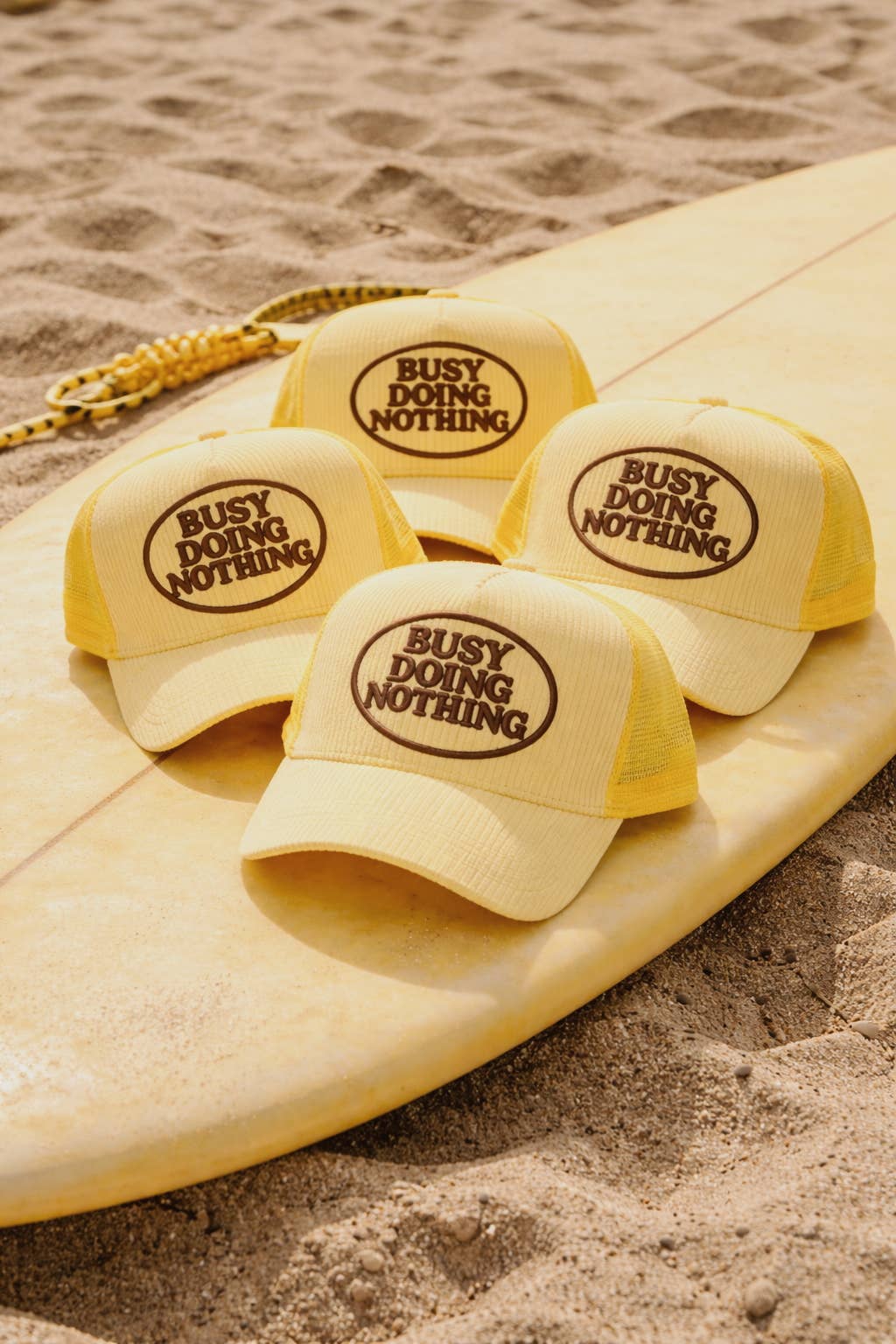 Busy Doing Nothing Corduroy Trucker Hat - Proper