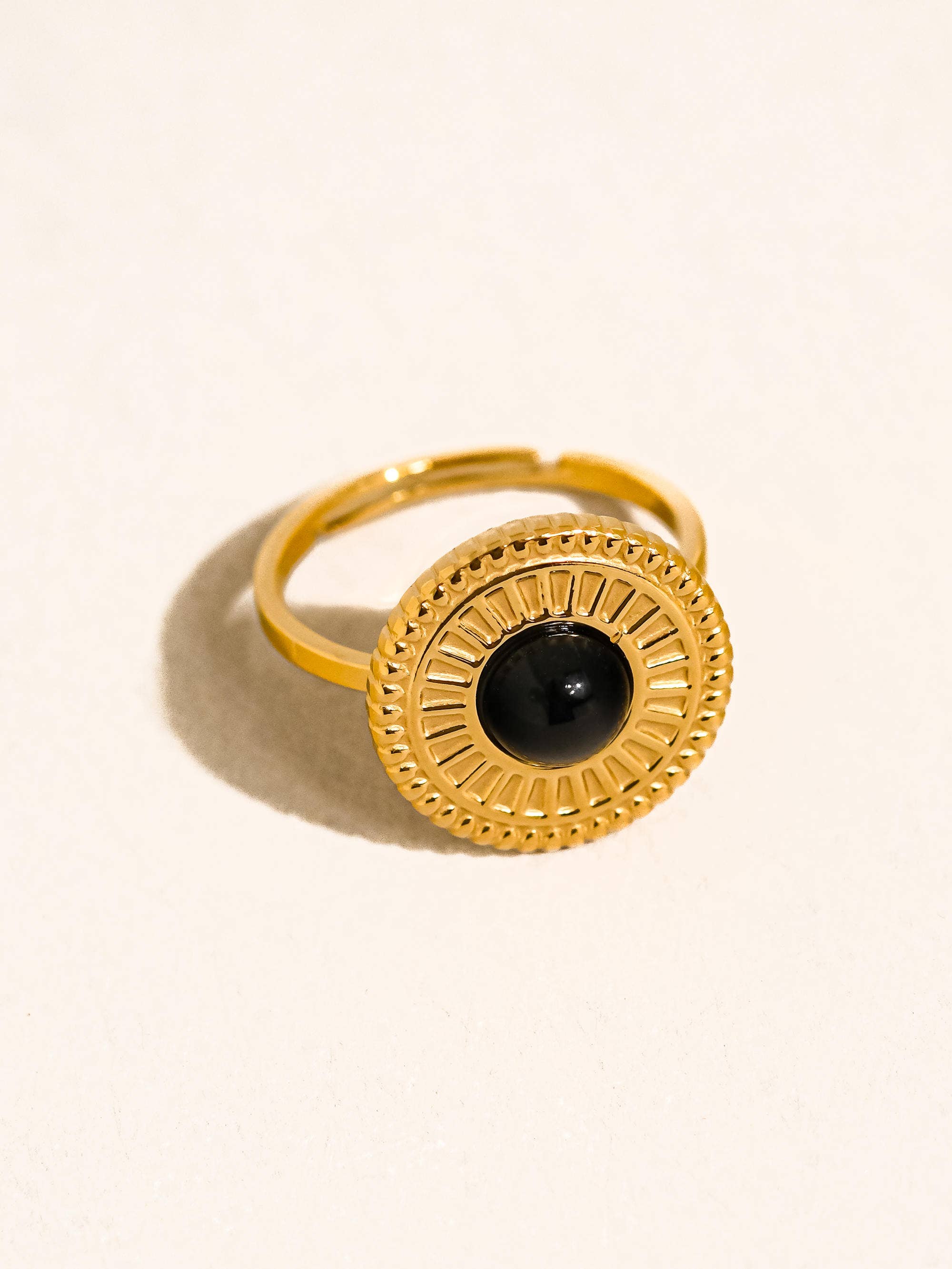 Logan Black Onyx Ring - Proper