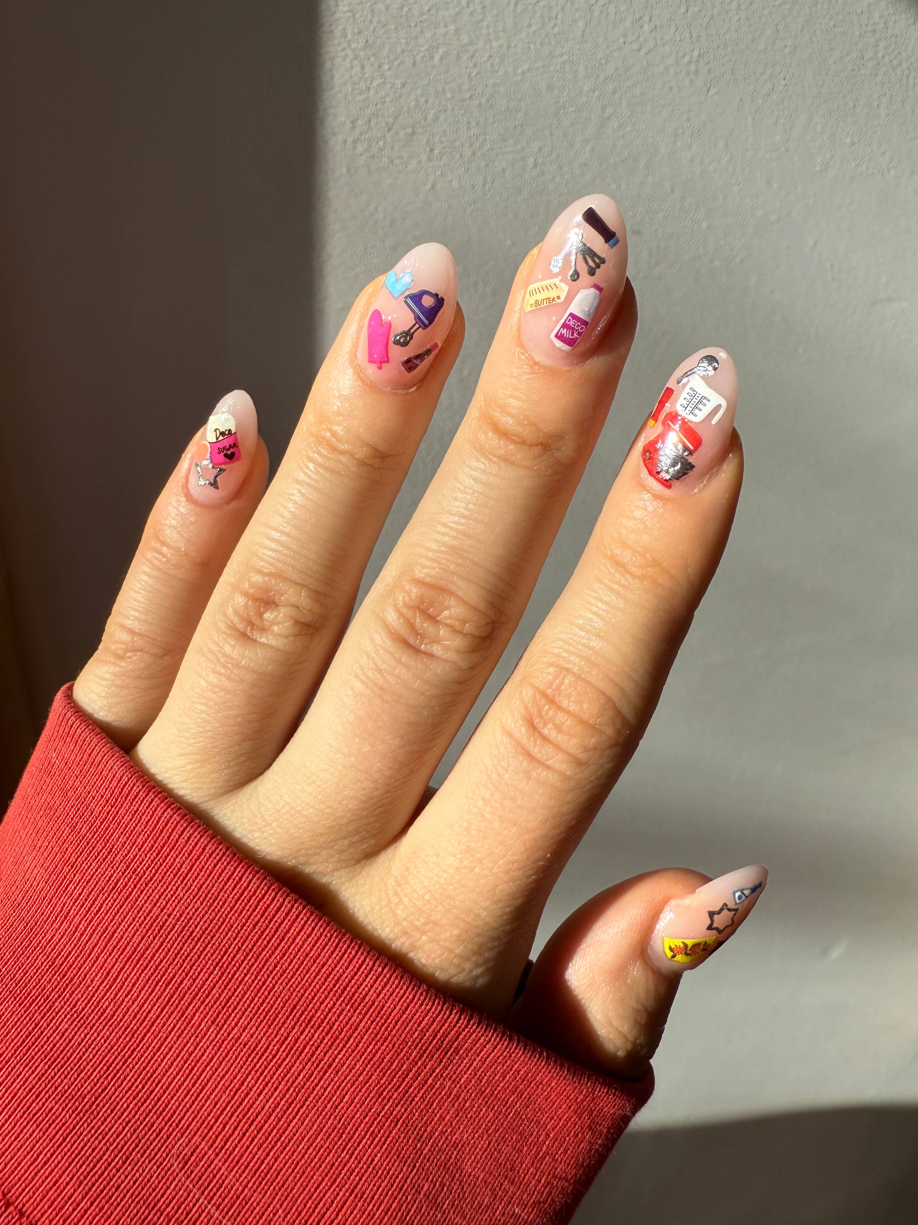 Nail Art Stickers - From Scratch - Proper