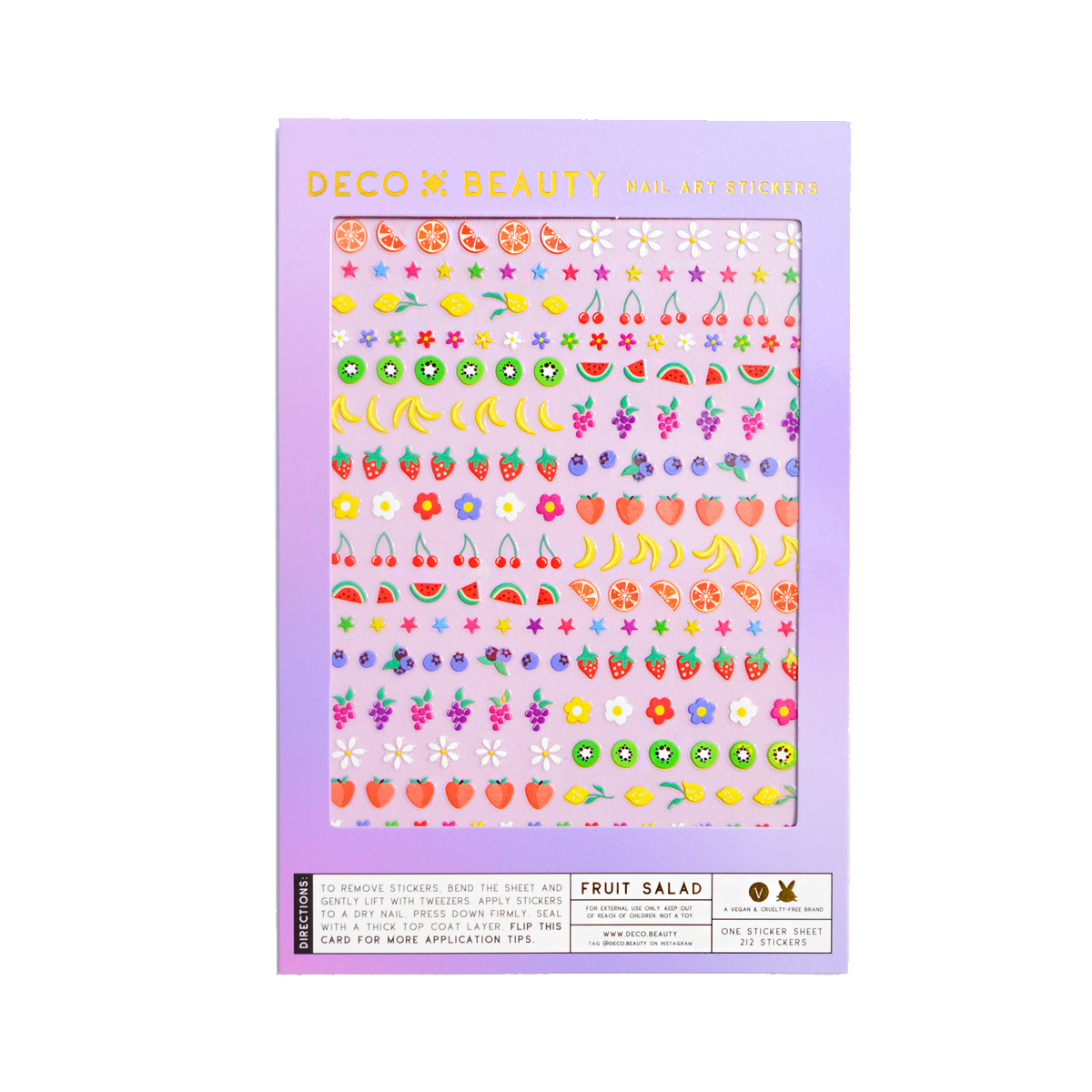 Nail Art Stickers - Fruit Salad - Proper