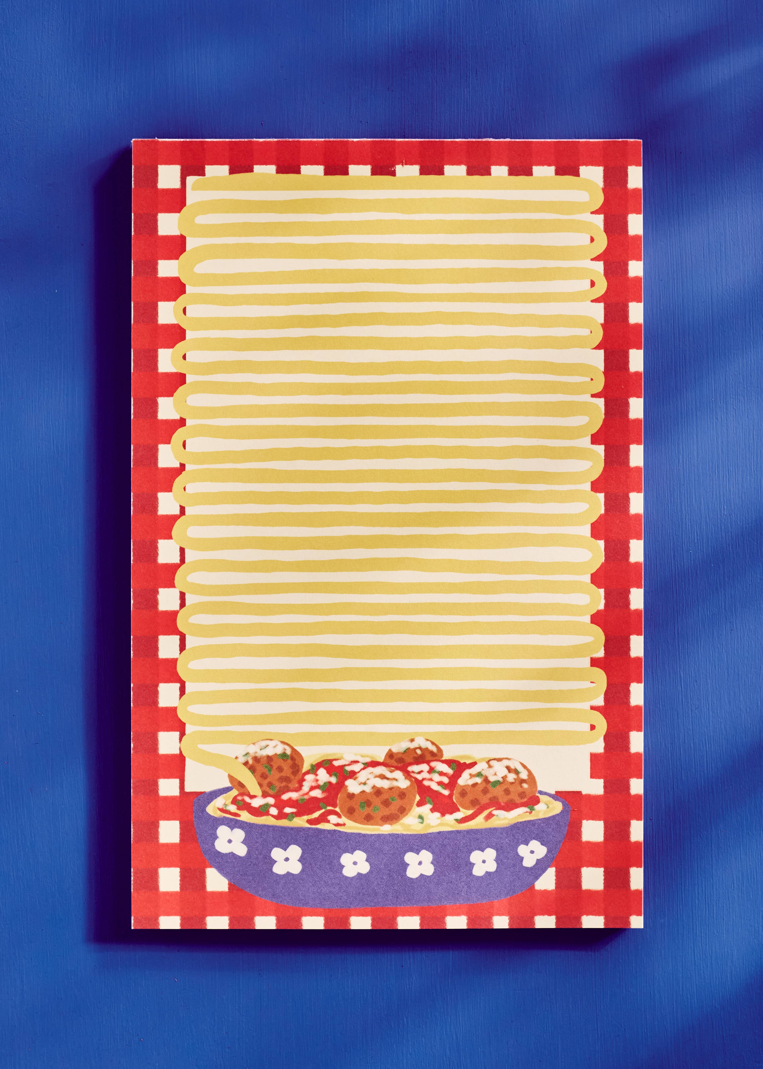 Mamma Mia Spaghetti & Meatballs Notepad - Proper