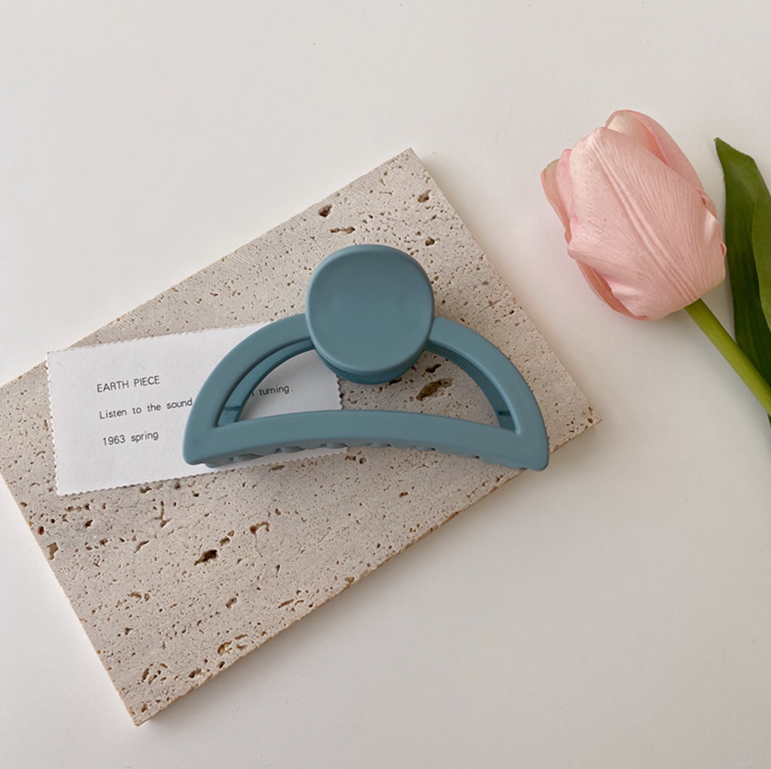 Matte Half Moon Hair Clips (CASIE) - Proper