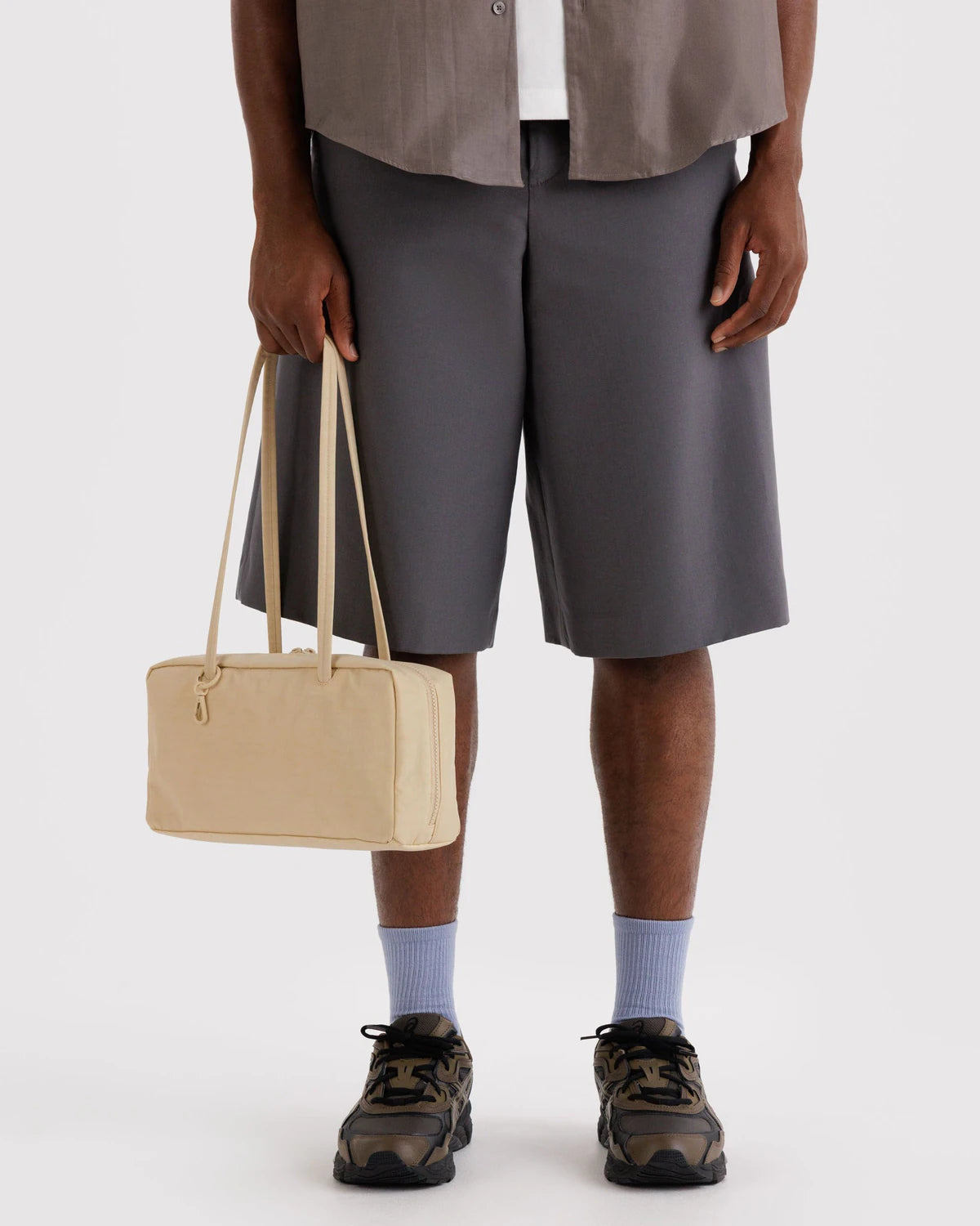 Baggu Nylon Bowler Bag - Custard - Proper