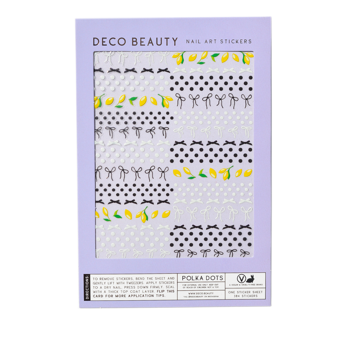 Nail Art Stickers - Polka Dots - Proper