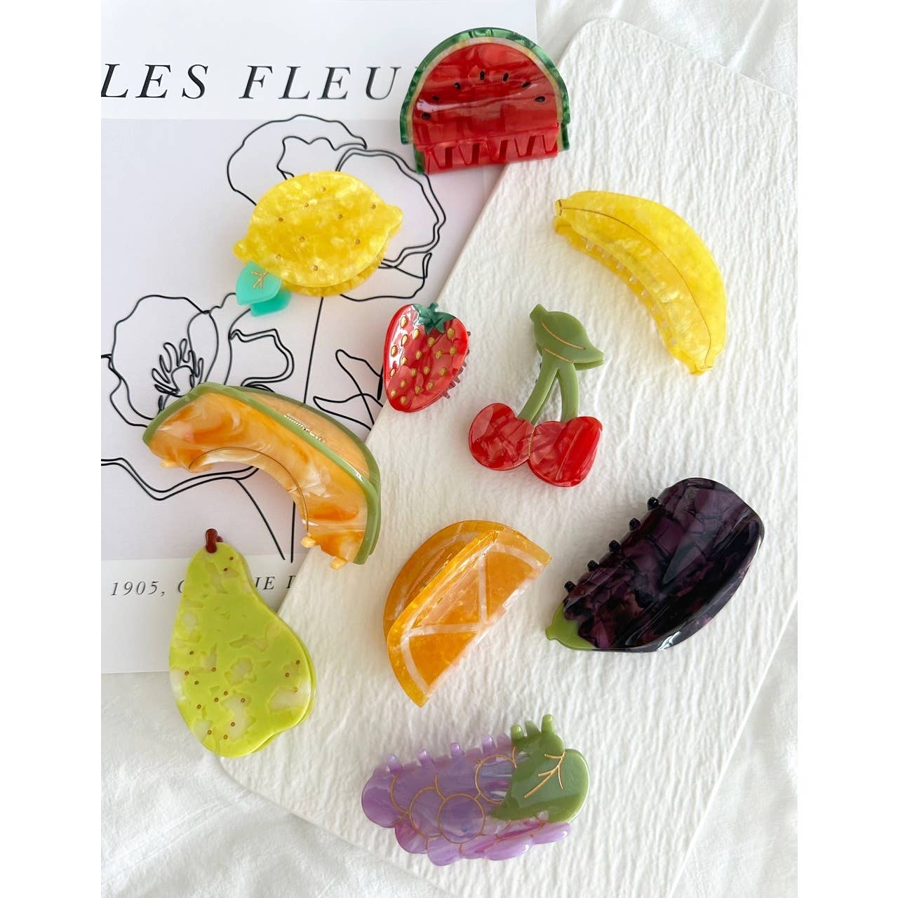 Assorted Berry Fruit Clips - BERRY ASSORTED - Proper