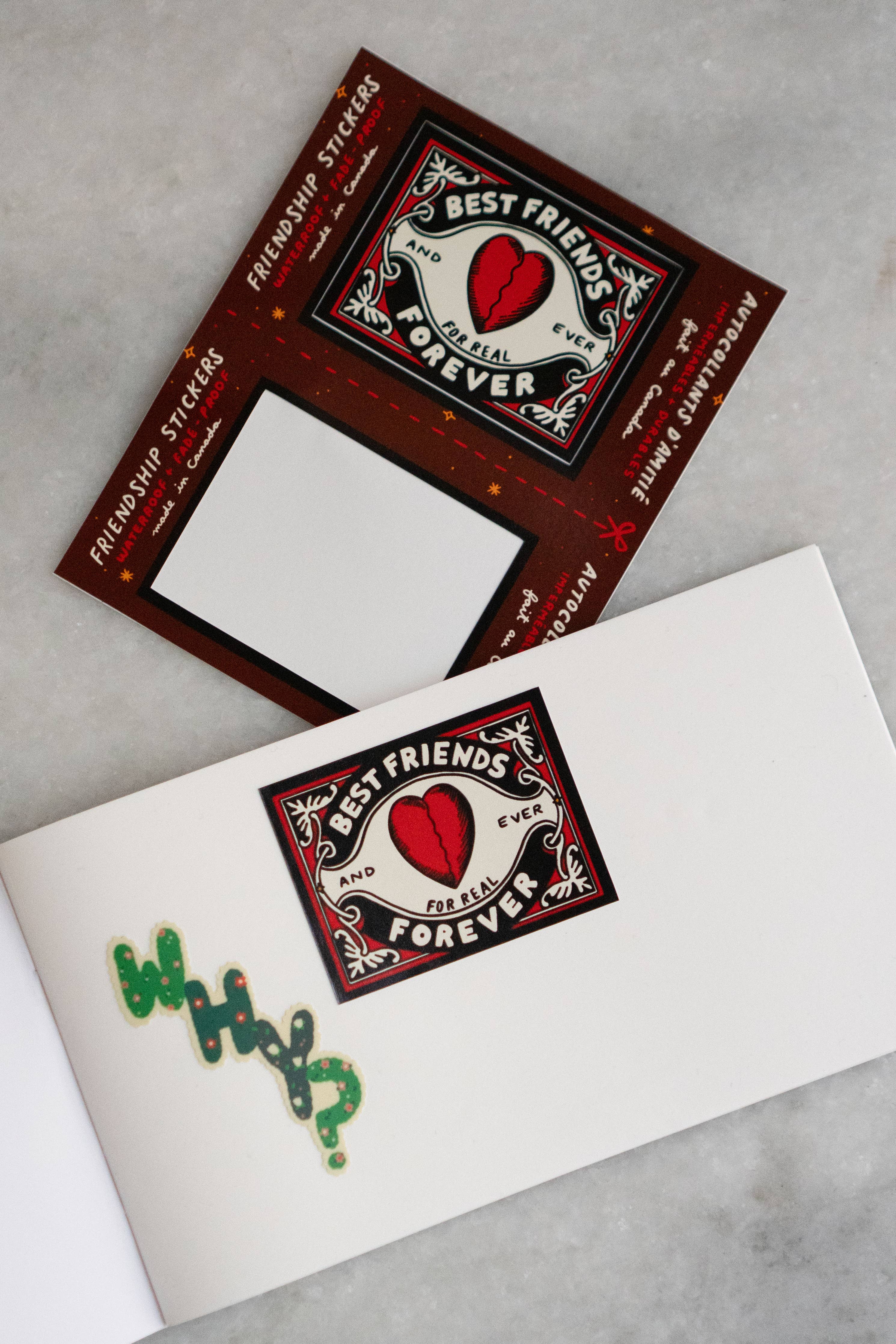 Best Friends Sticker Set - Proper