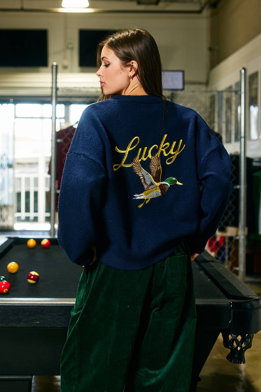 Lucky Duck Cardigan