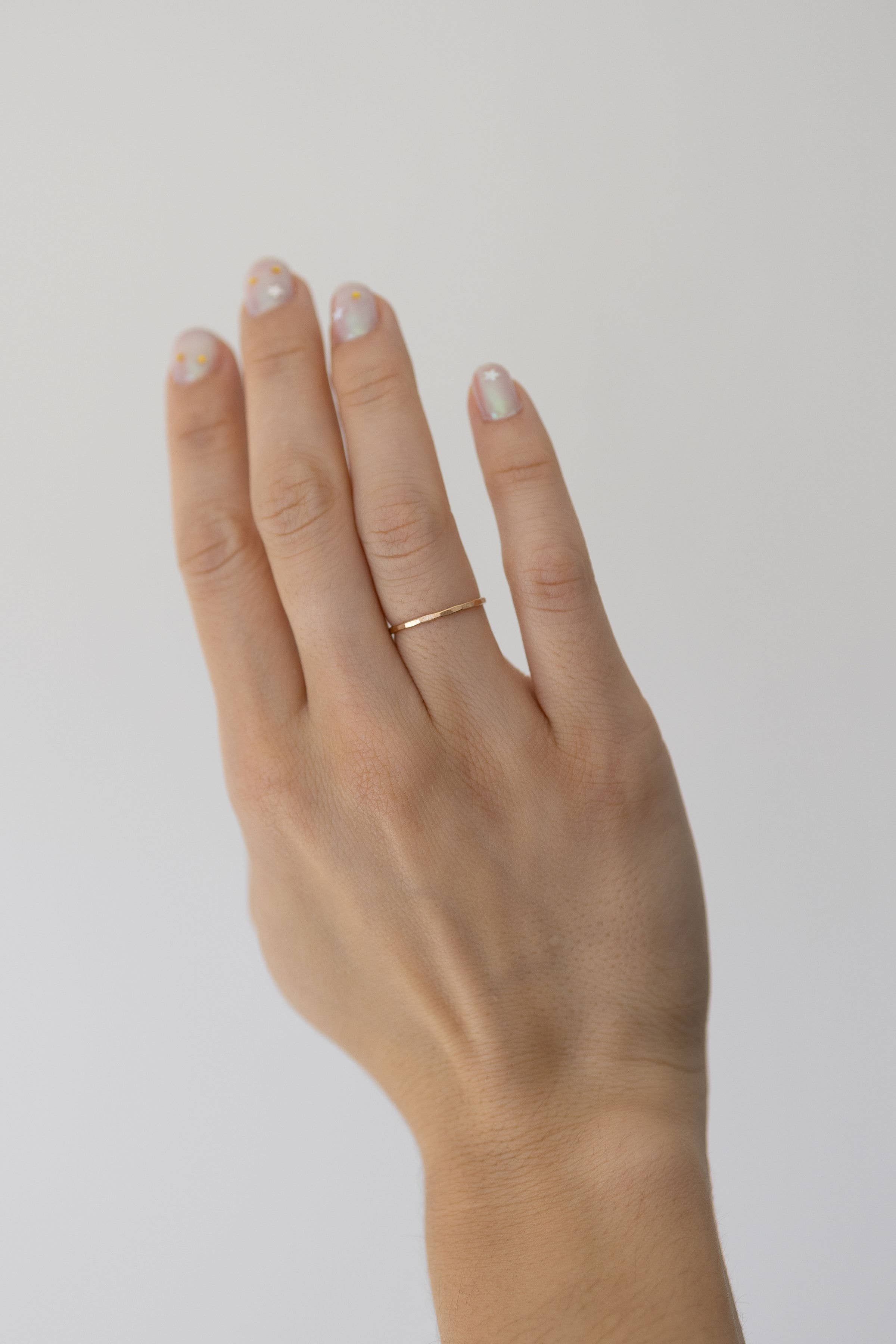 Hammered Stacking Ring - Proper