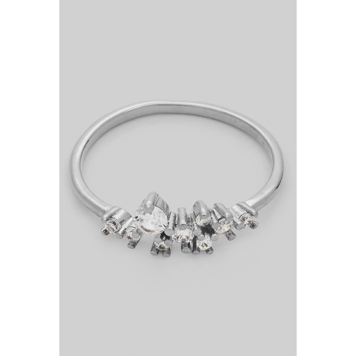 Pave Cluster Ring