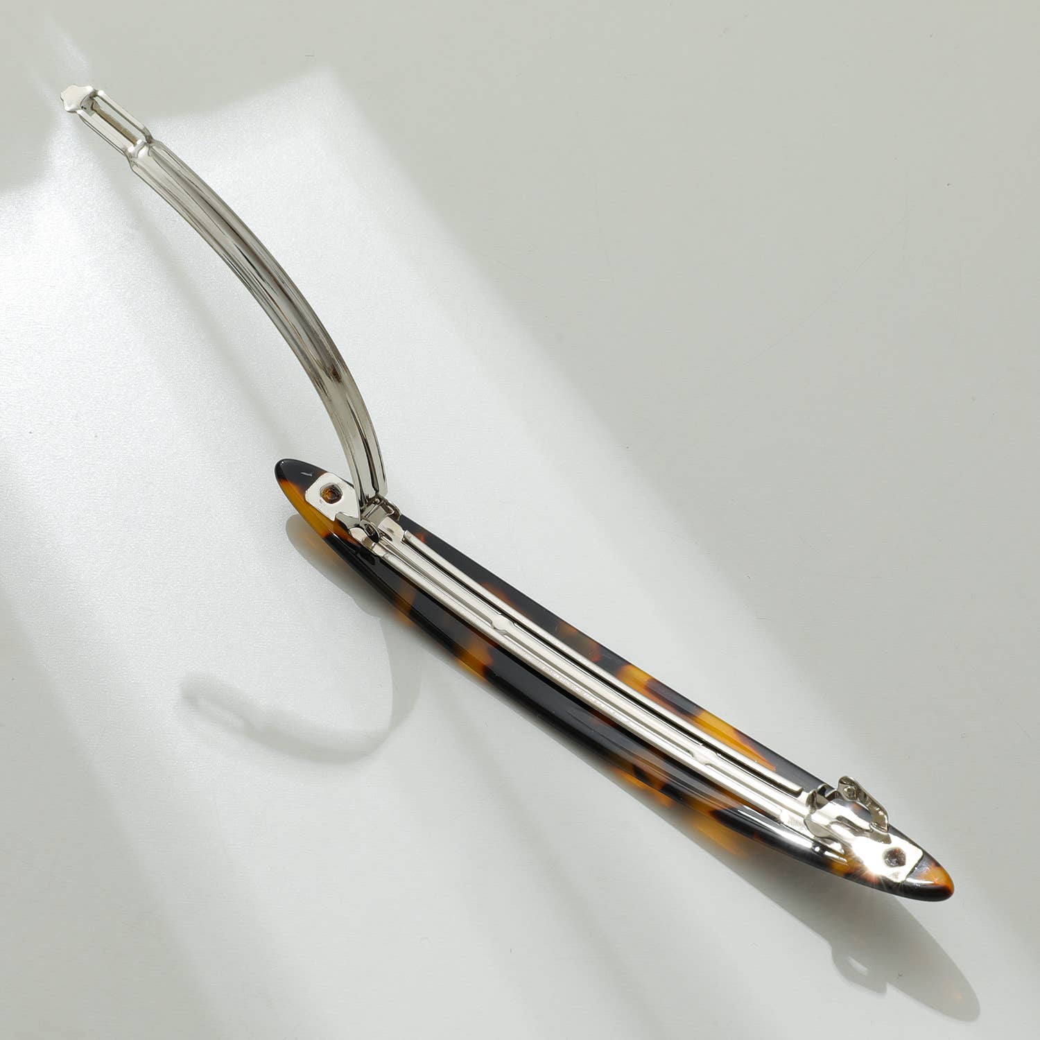 Aimee Oblong French Barrette Hair Clip - Proper