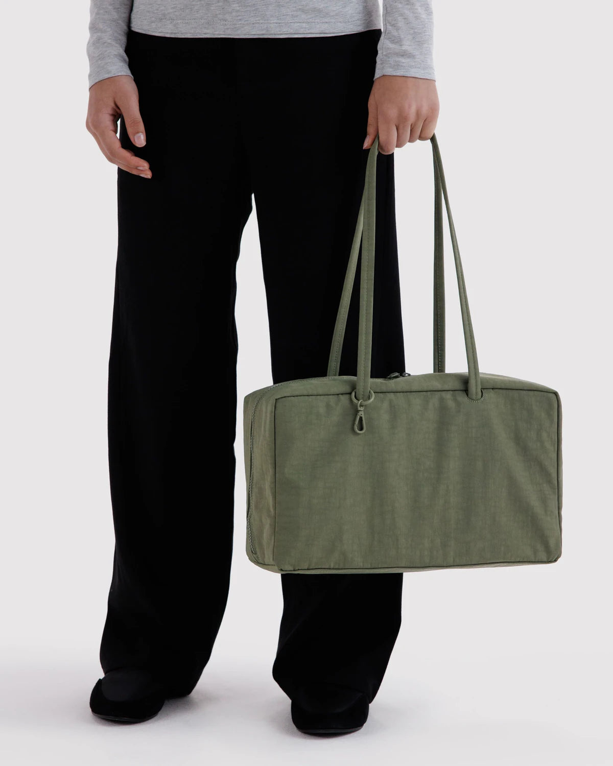 Baggu Medium Nylon Bowler Bag - Caper