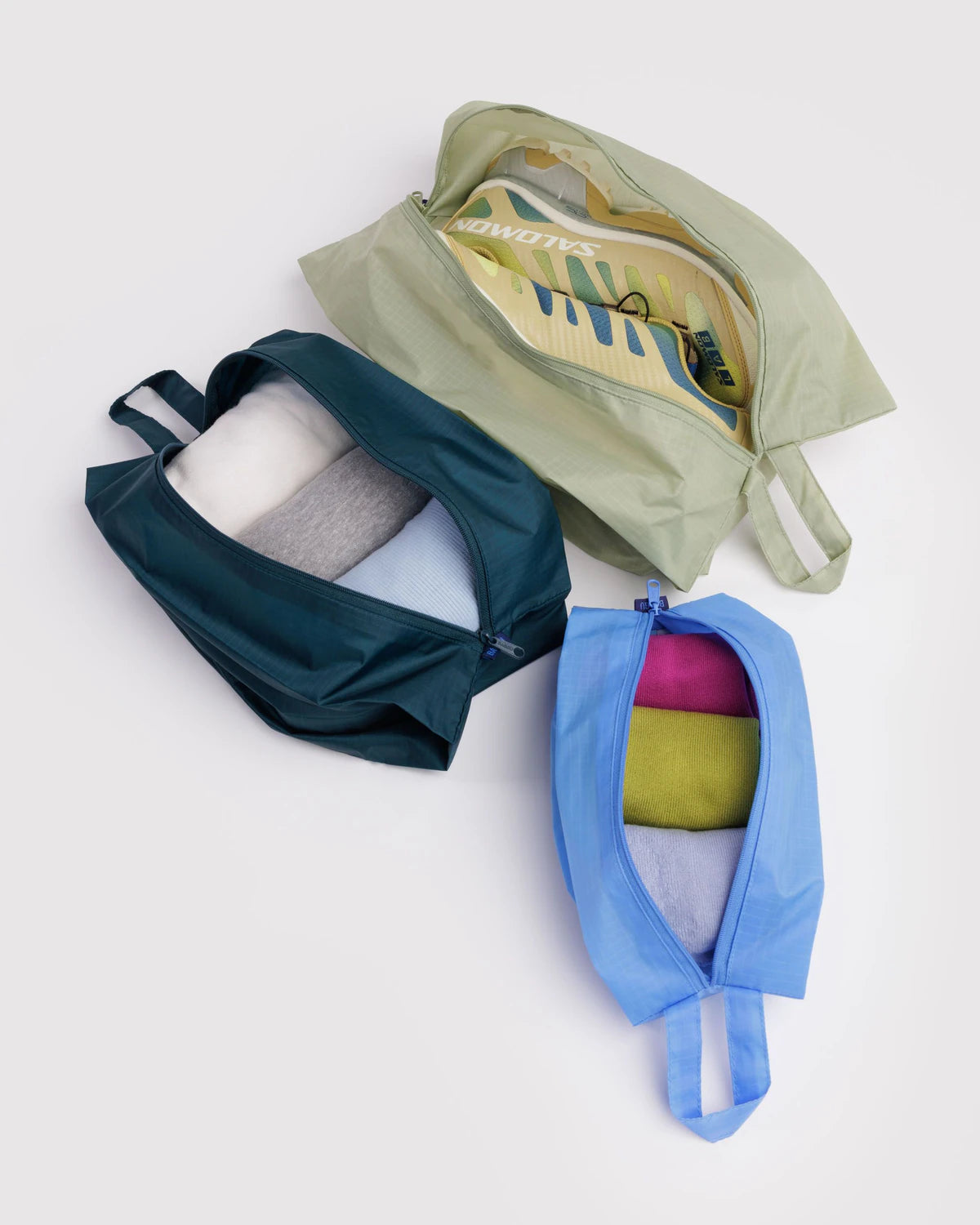 Baggu 3D Zip Set - Lagoon Mix - Proper
