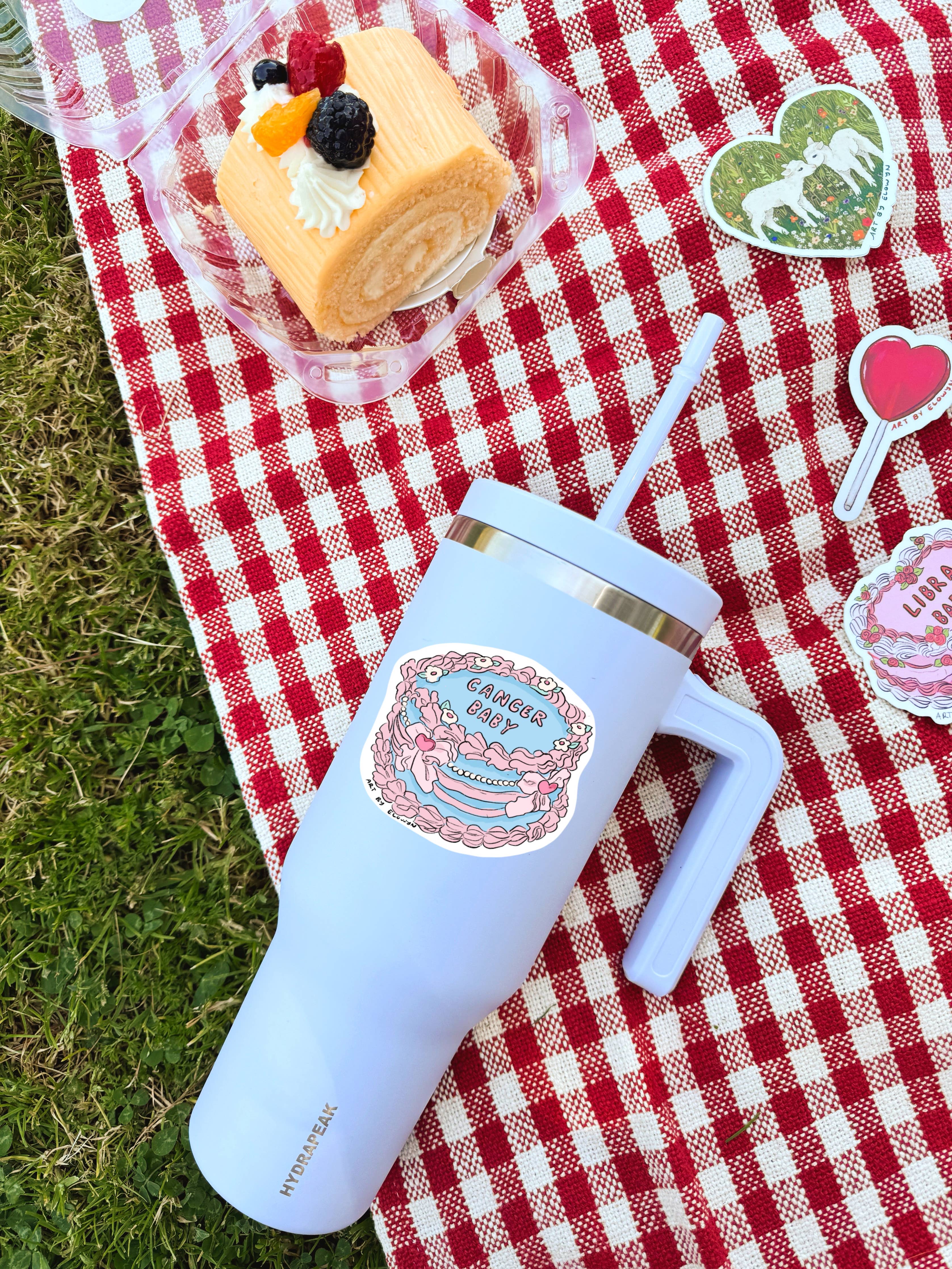 Zodiac Cake Stickers - Proper