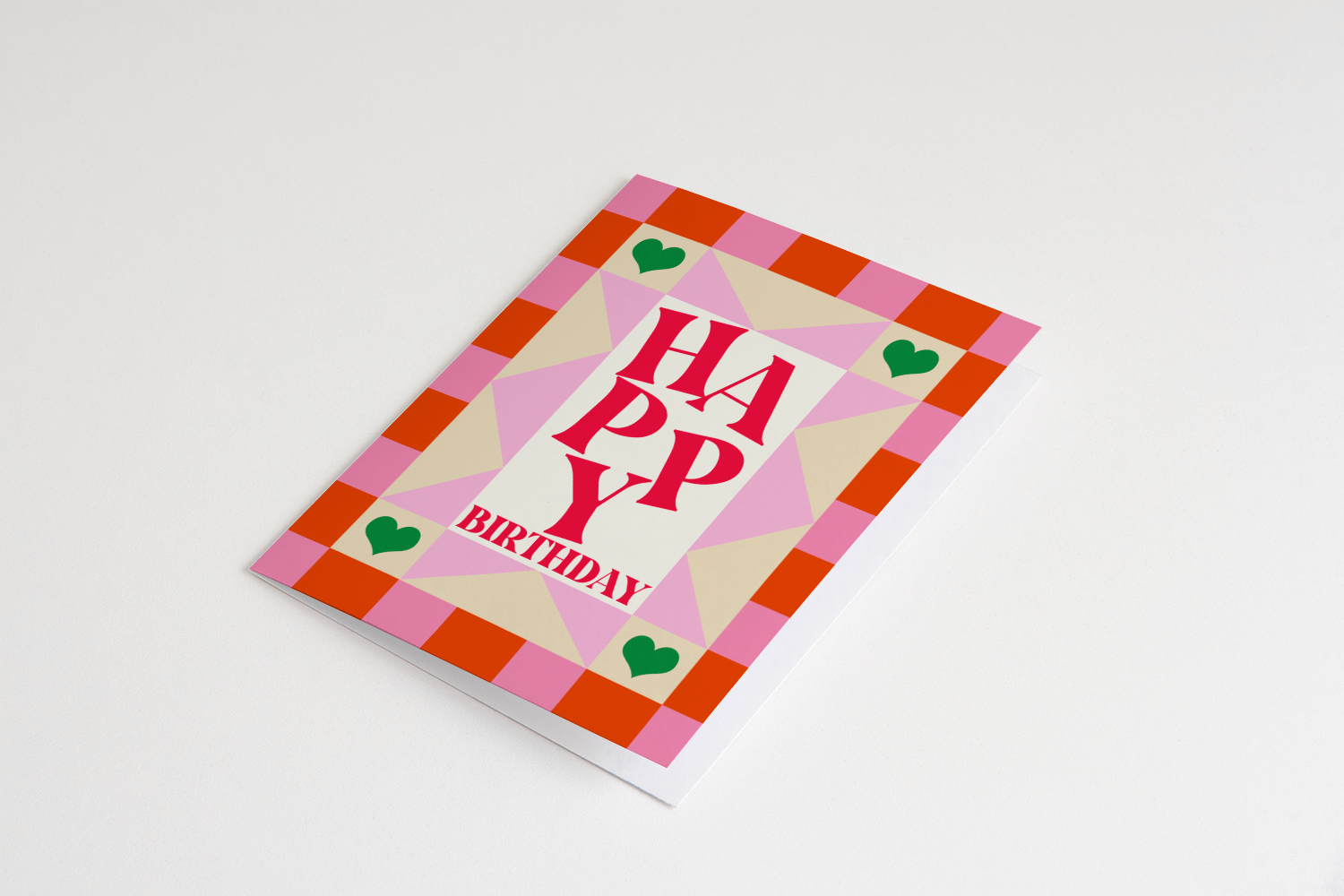 Birthday Quilt Greeting Card - Proper