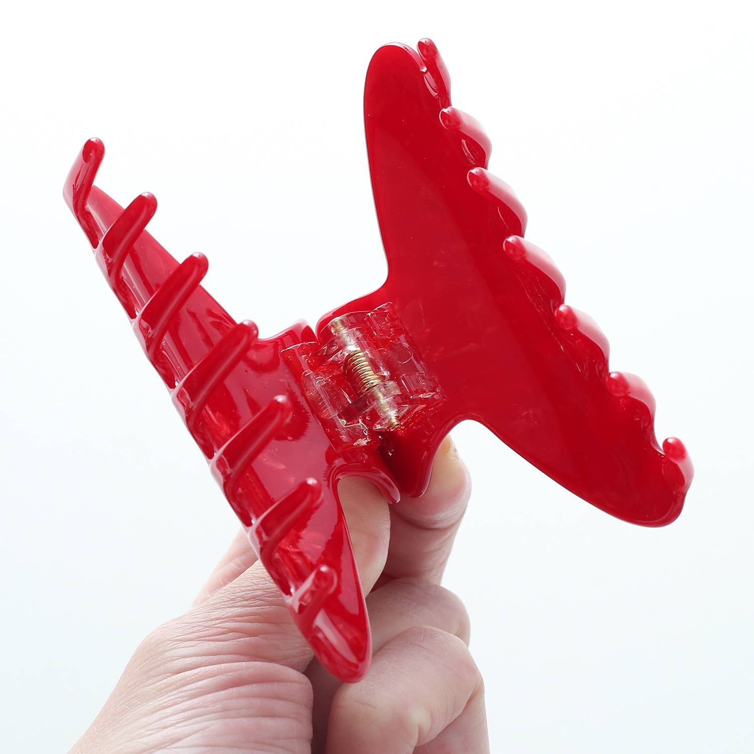 Cherry Red Small/Medium Claw Clip - Proper