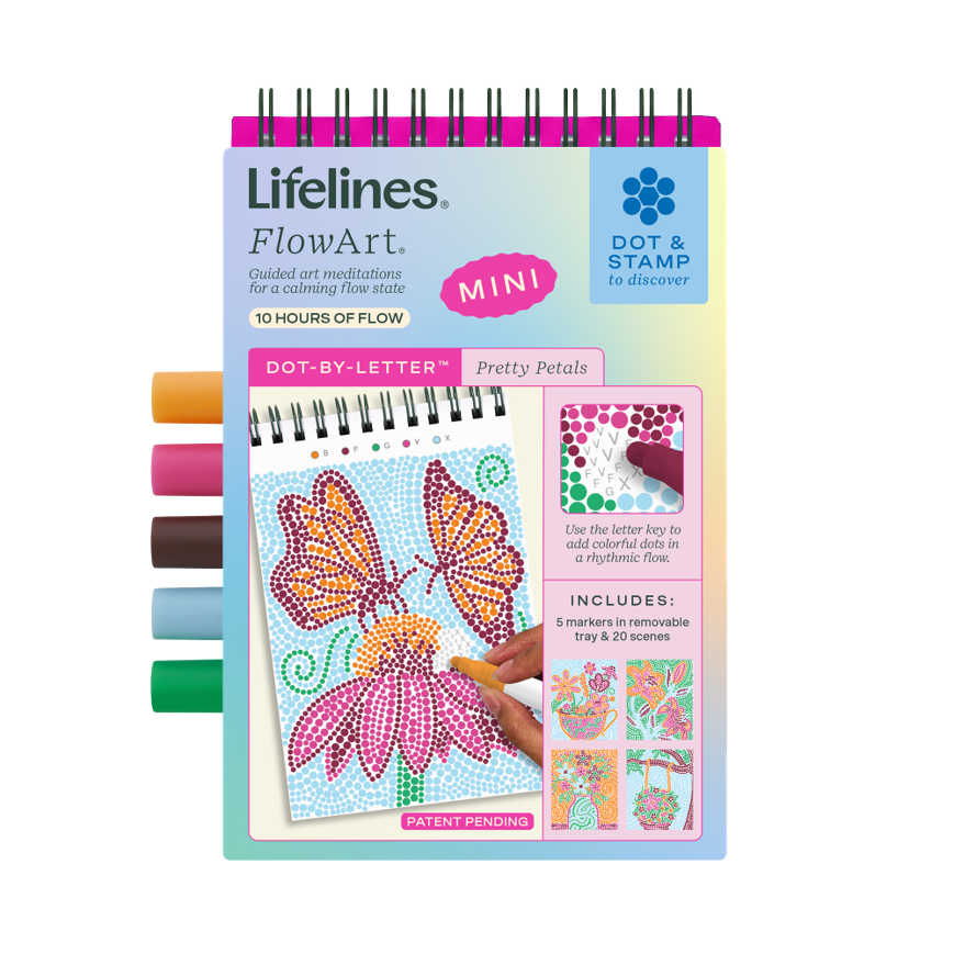 MINI FlowArt - Dot by Letter - Pretty Petals - Proper