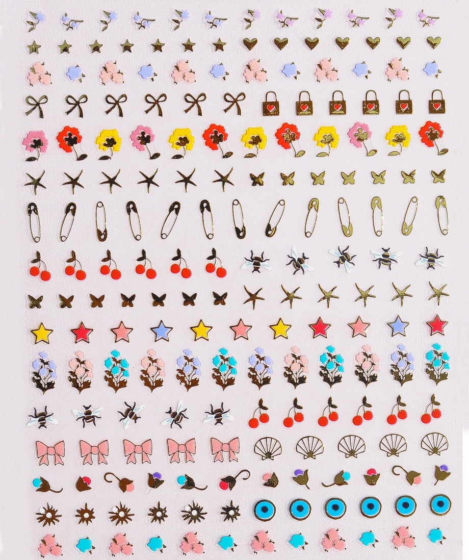 Nail Art Stickers - Mon Cheri - Proper