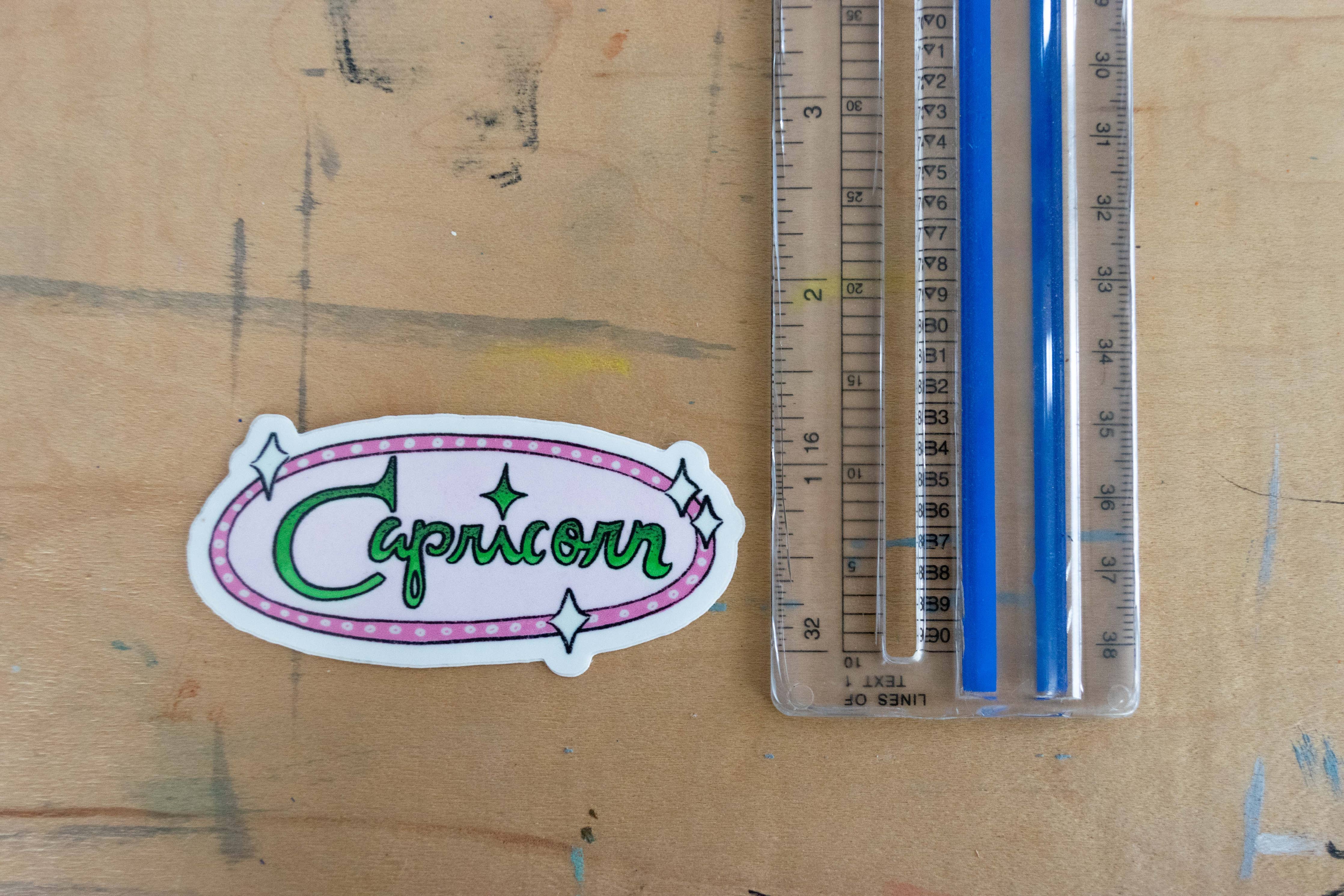 Vintage Inspired Zodiac Stickers