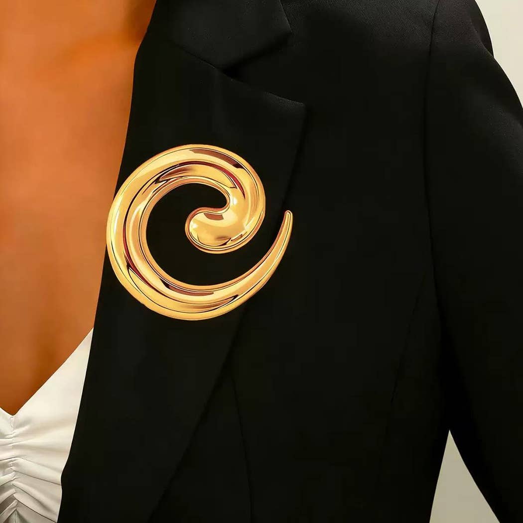 Spiral Brooch
