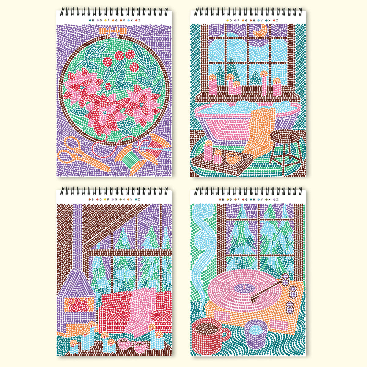 FlowArt-Dot By Letter - Snowed in - Proper