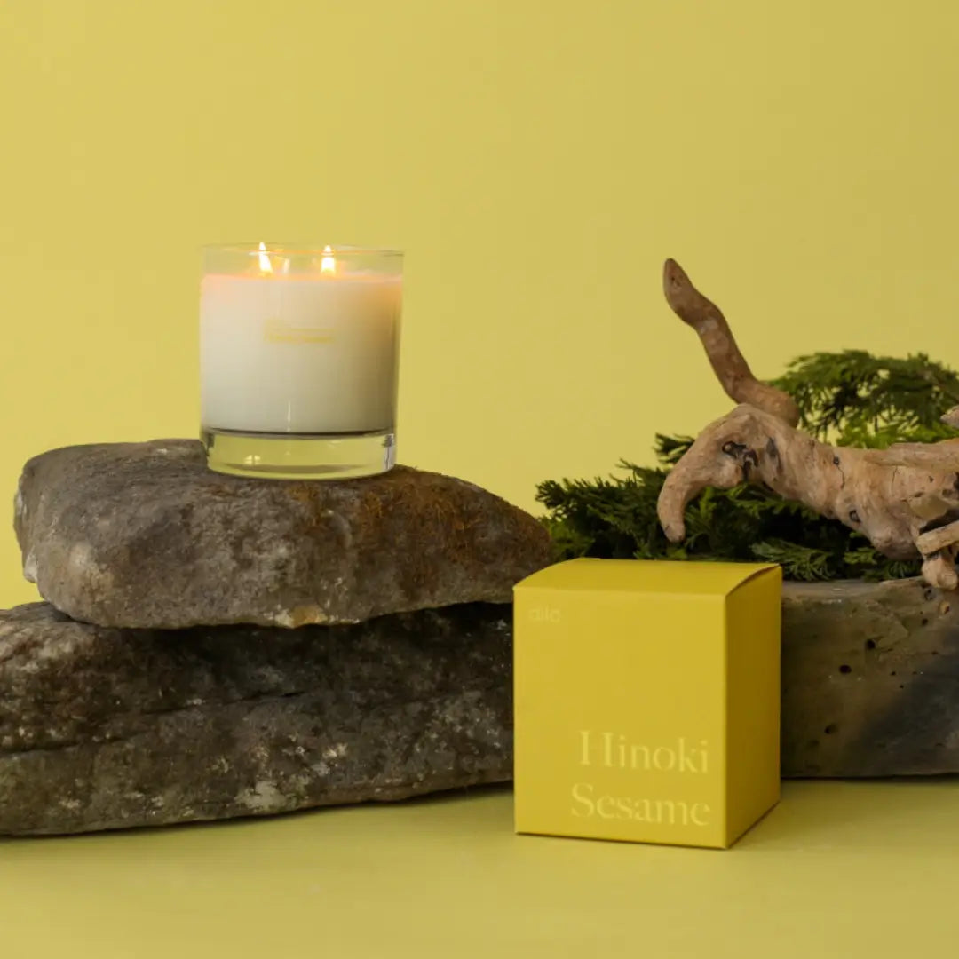 Hinoki Sesame Candle - Proper