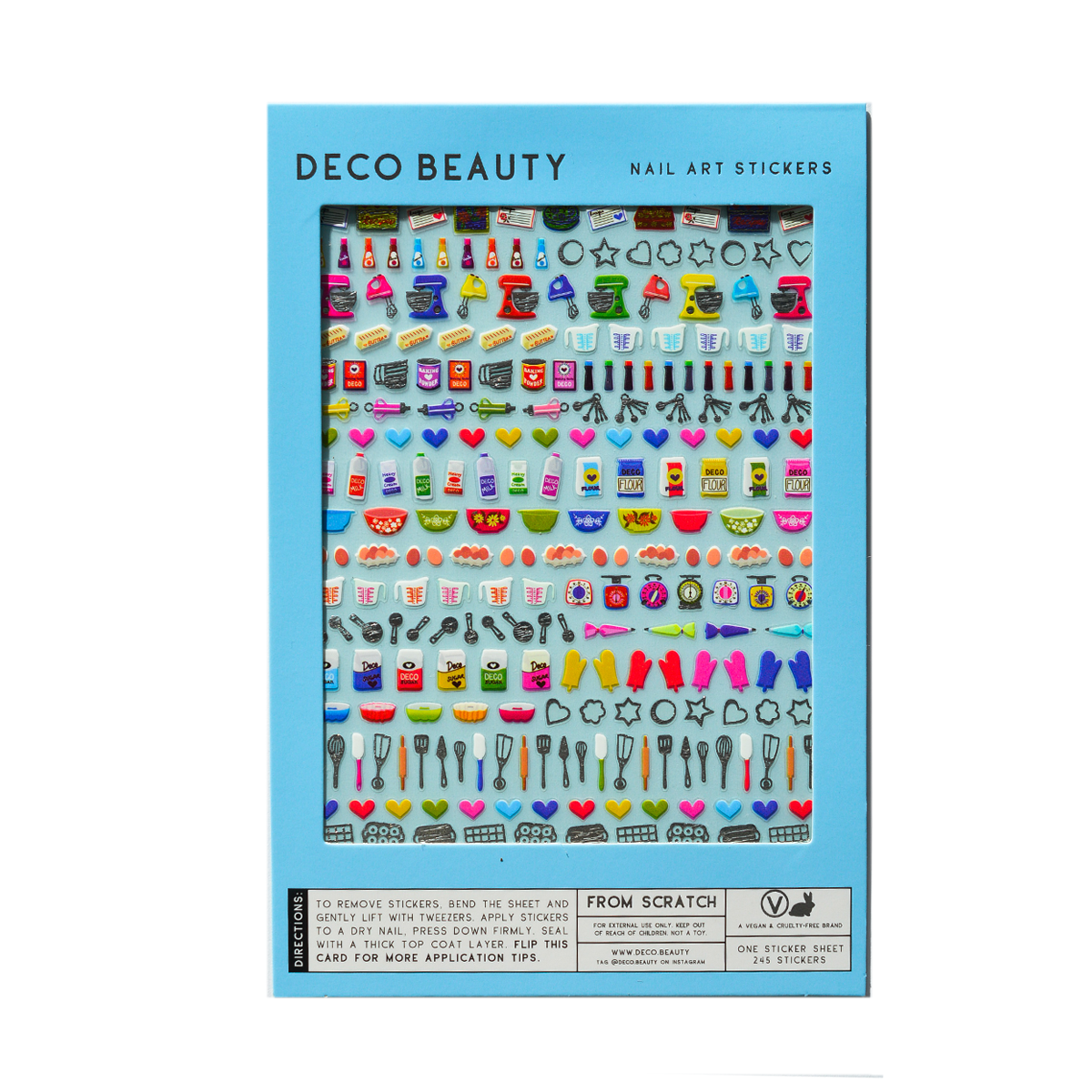 Nail Art Stickers - From Scratch - Proper