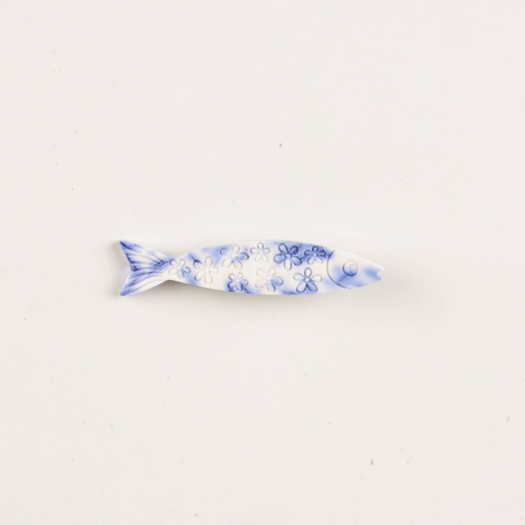 Floral Sardine Fish Hair Clip - Proper
