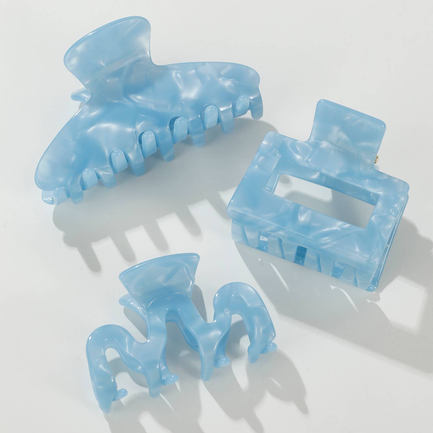Saltwater Blue Claw Clips - Proper