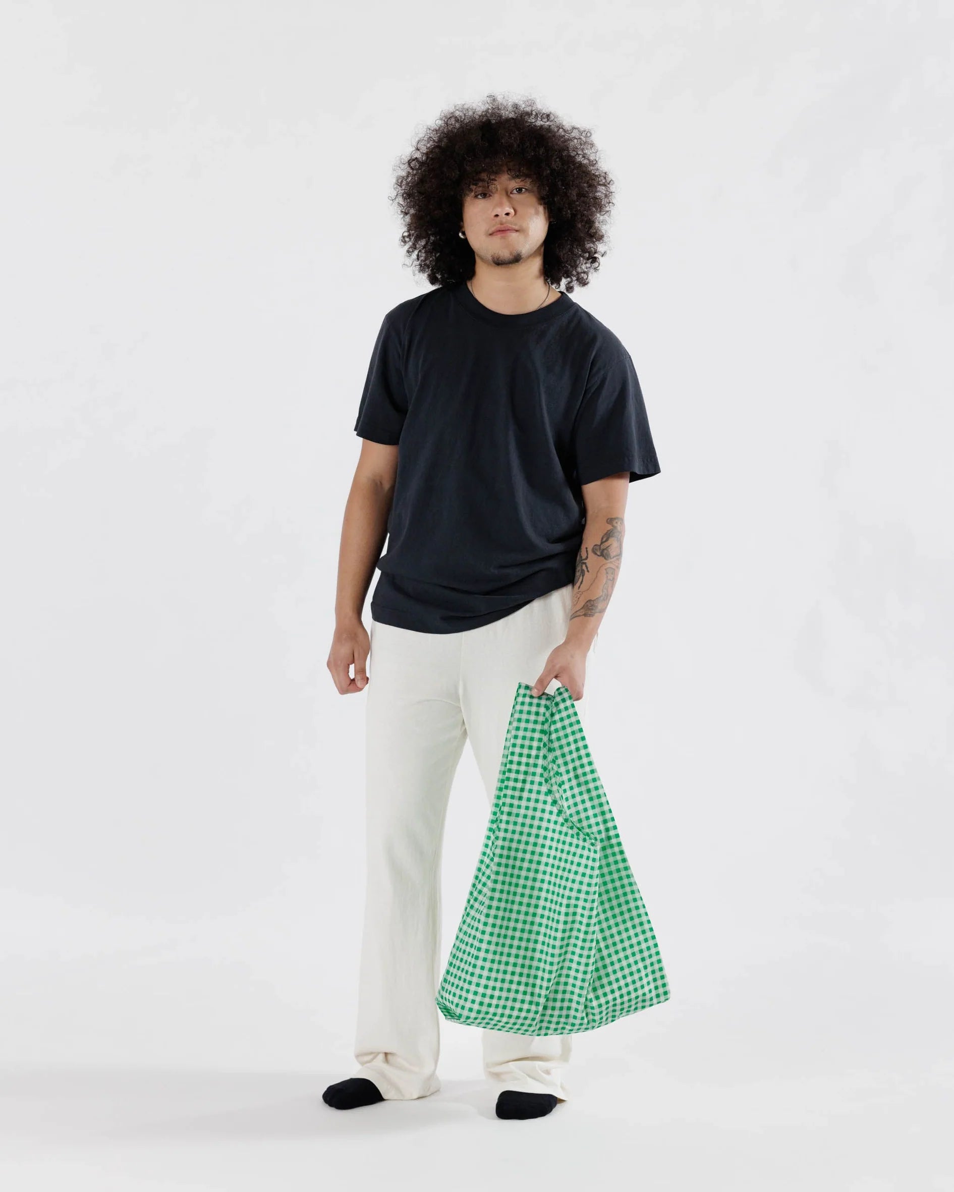 Standard Baggu - Green Gingham - Proper