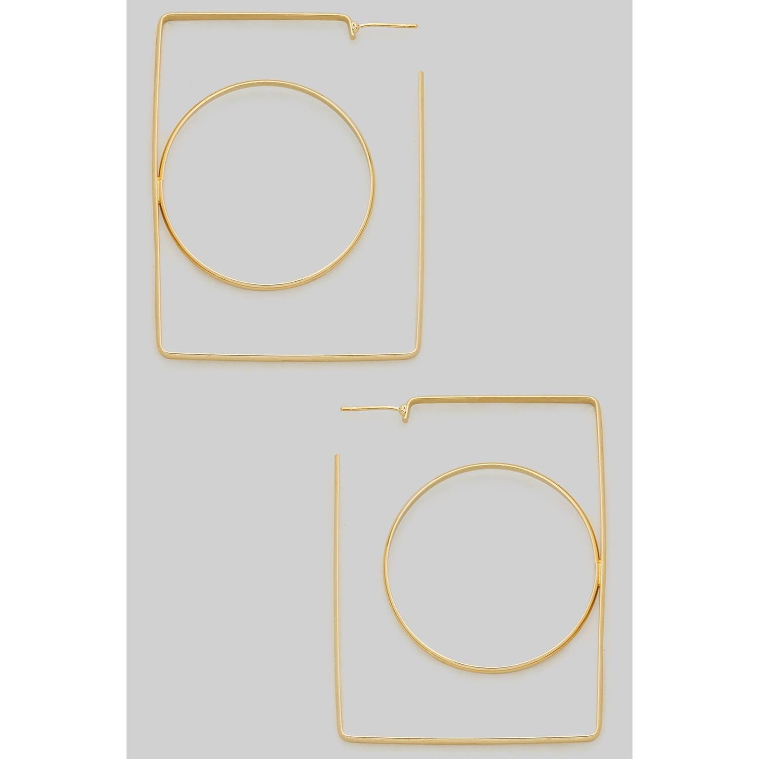 Geo Hoop Earrings - Proper