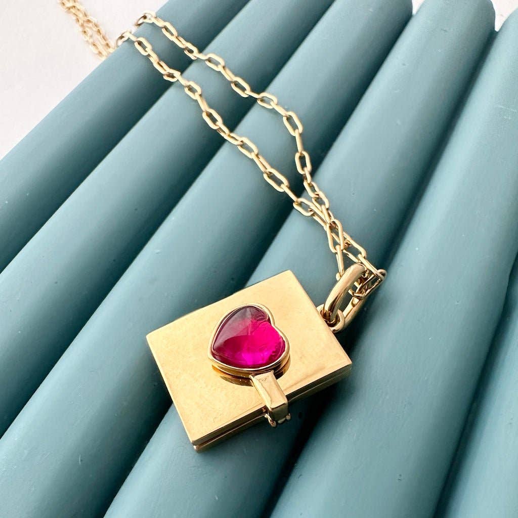 Love Note Locket Necklace - Proper