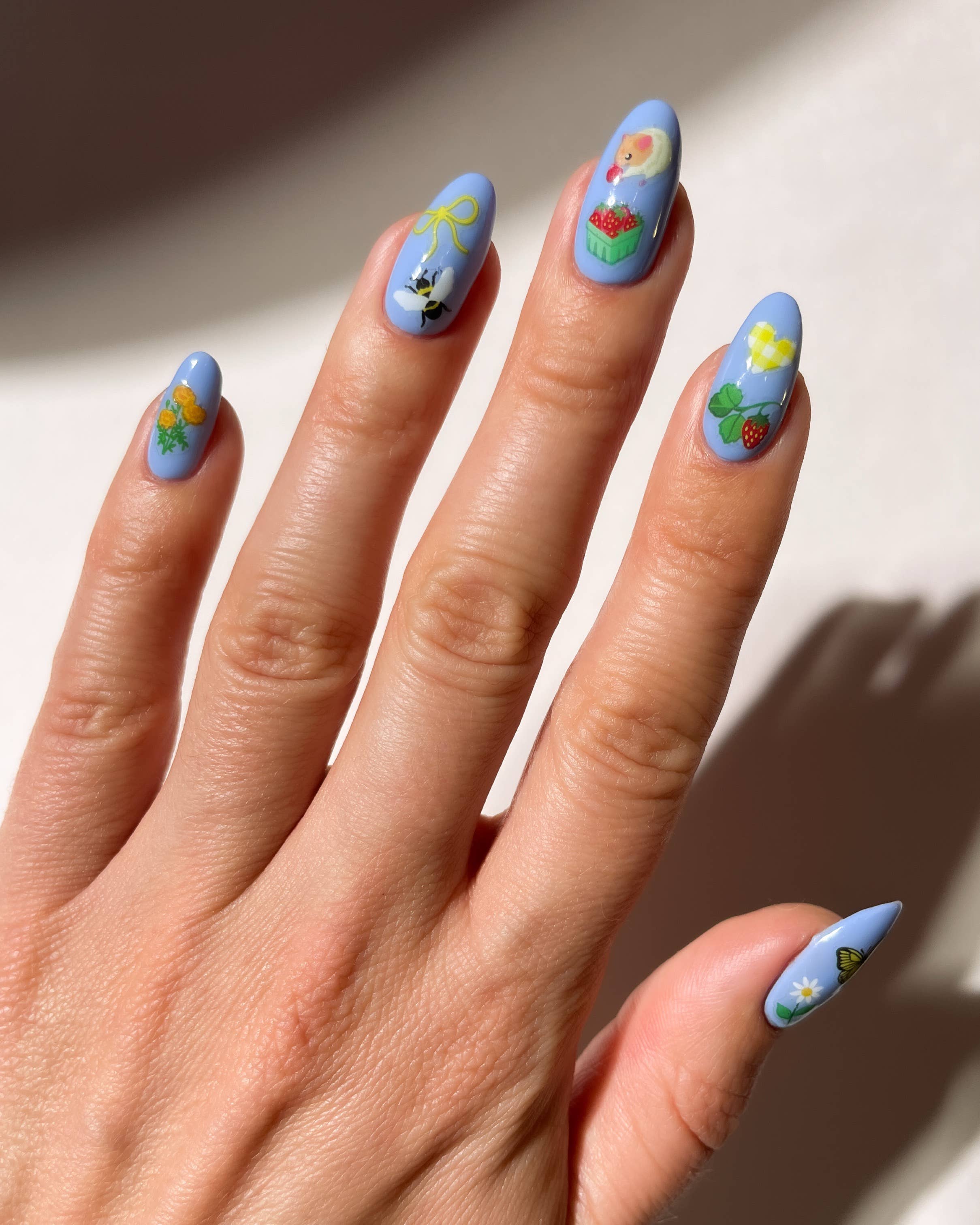 Nail Art Stickers - Berry Patch