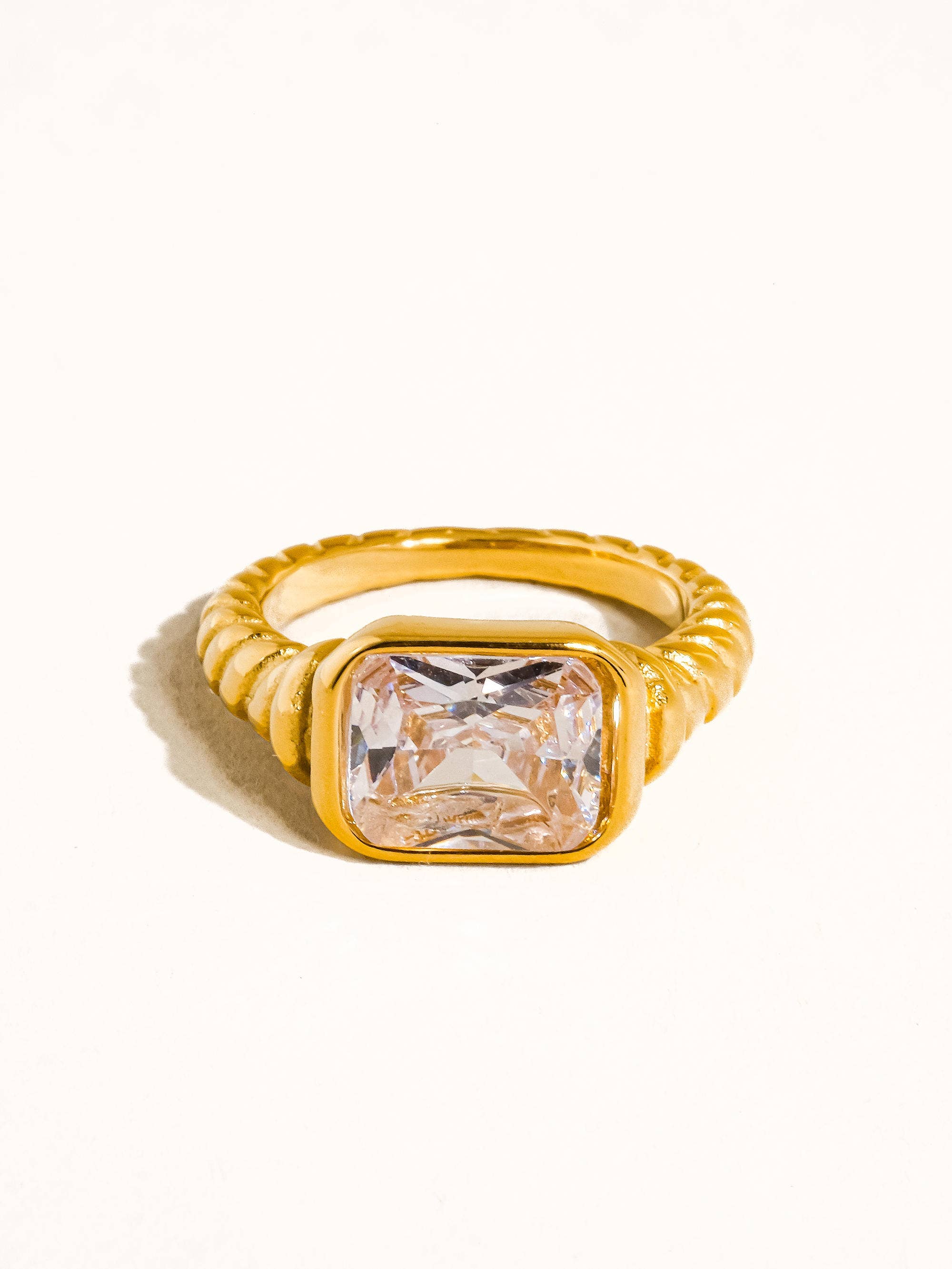 Laverne CZ Cocktail Ring - Proper