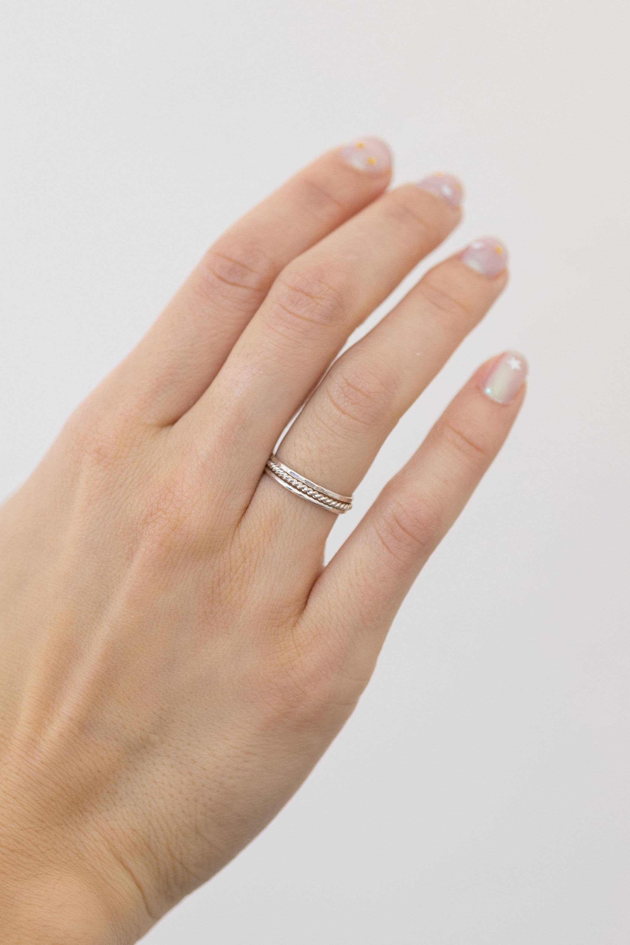 Hammered Stacking Ring - Proper