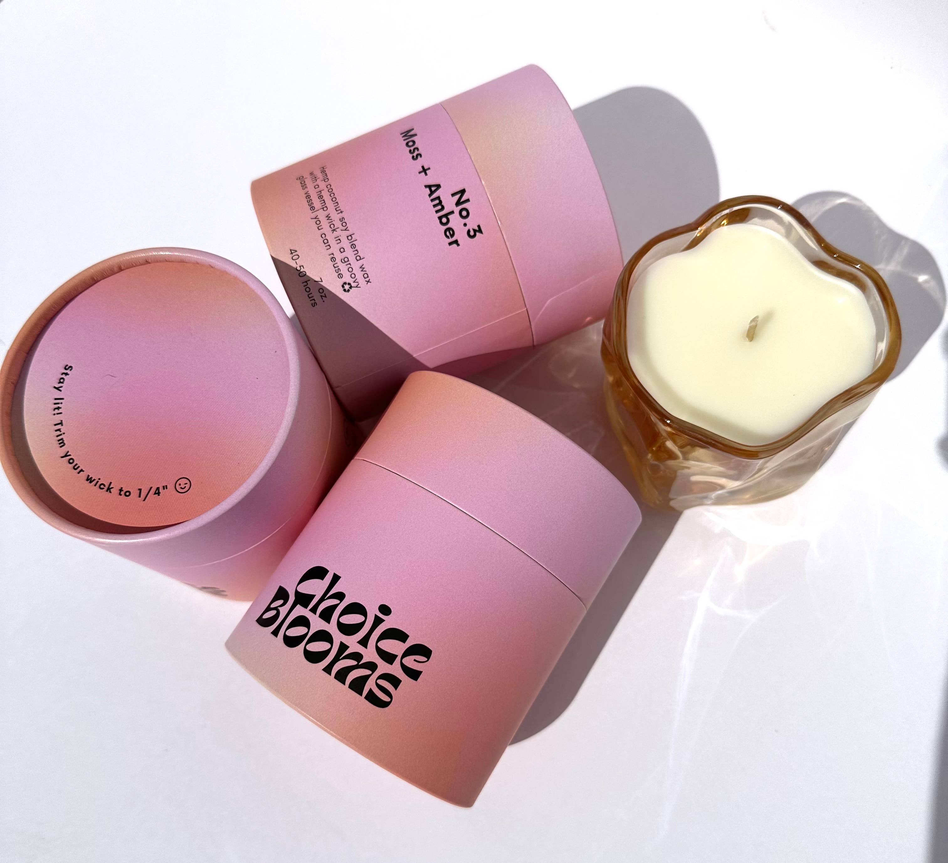 No. 3 Moss + Amber Candle - Proper