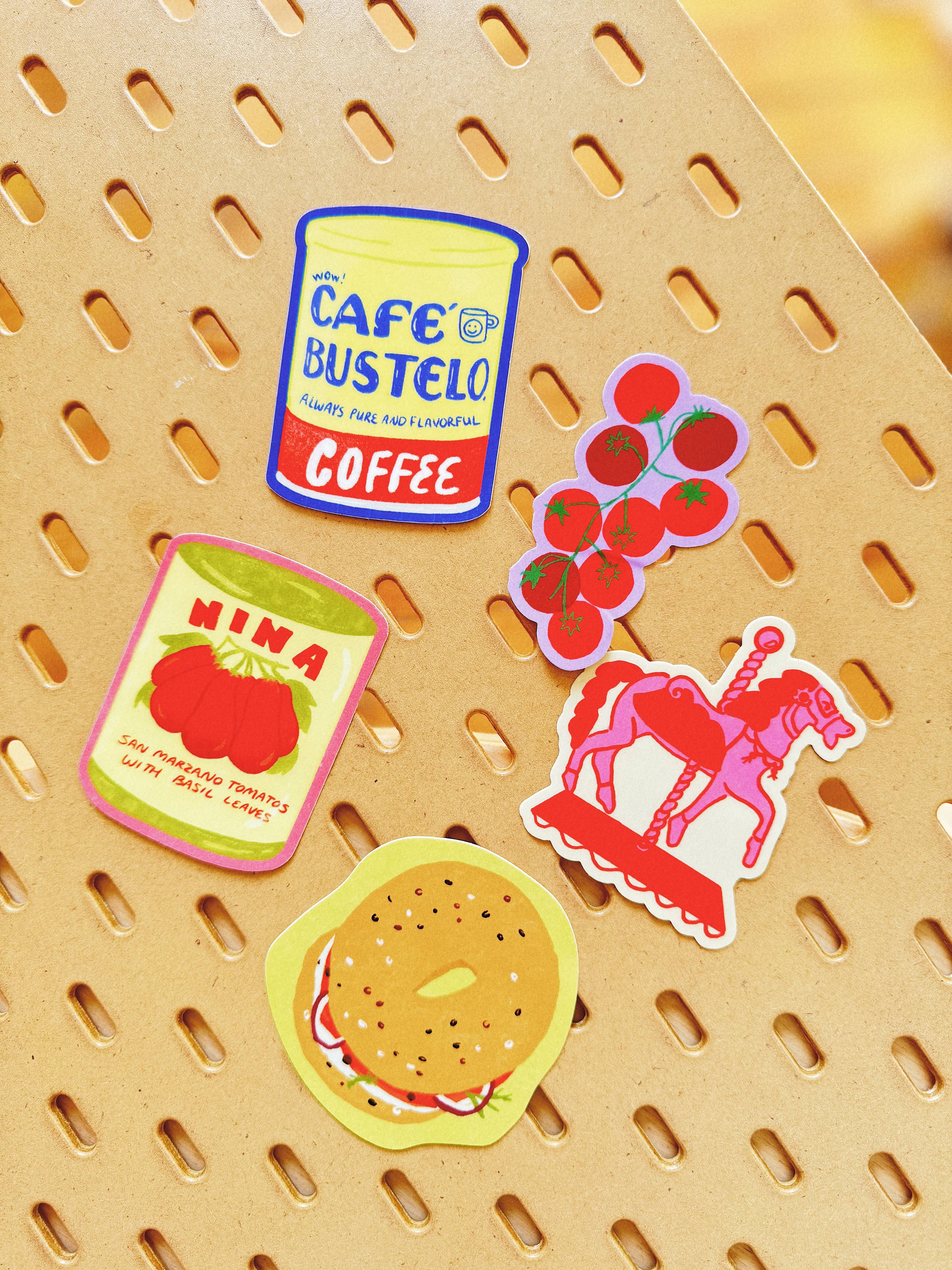 San Marzano Tomato Vinyl Sticker - Proper