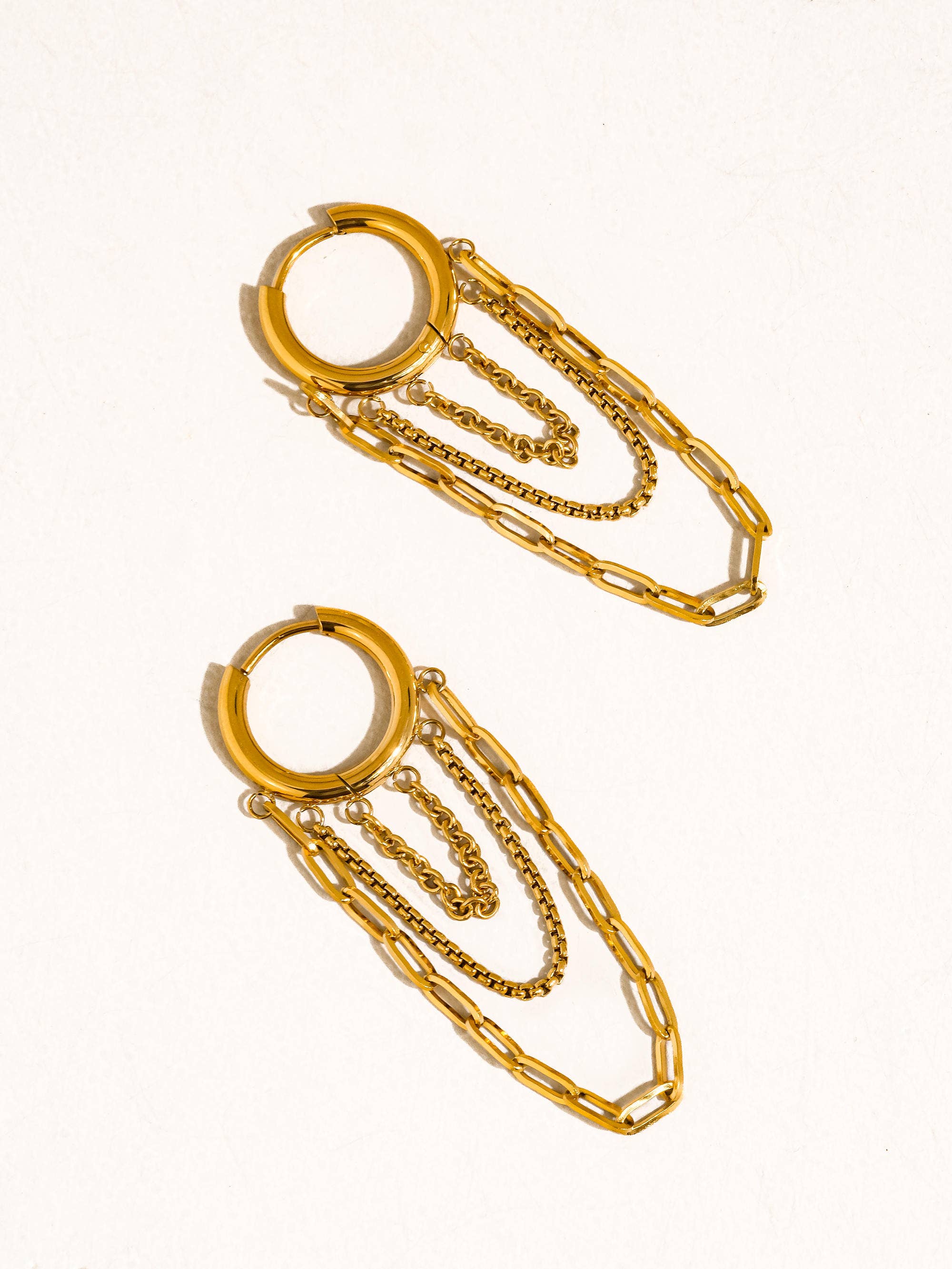 Vianne Chain Drop Earrings - Proper