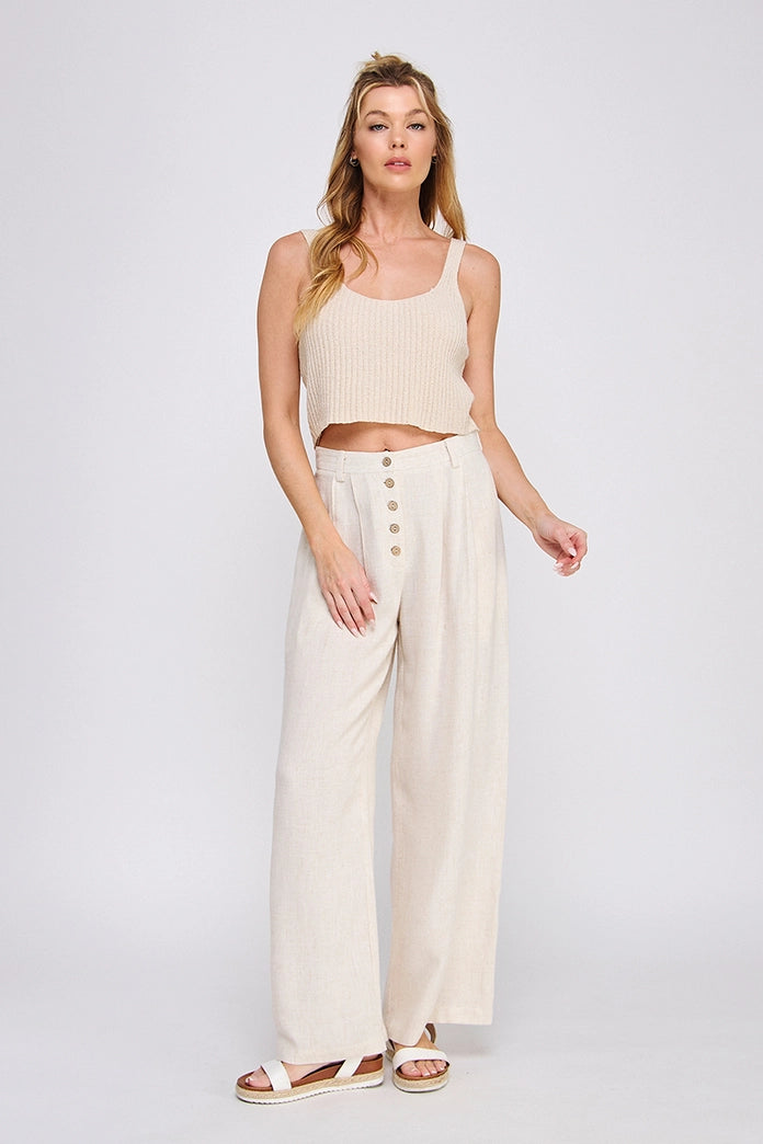 Thalassa Button Pants - Proper