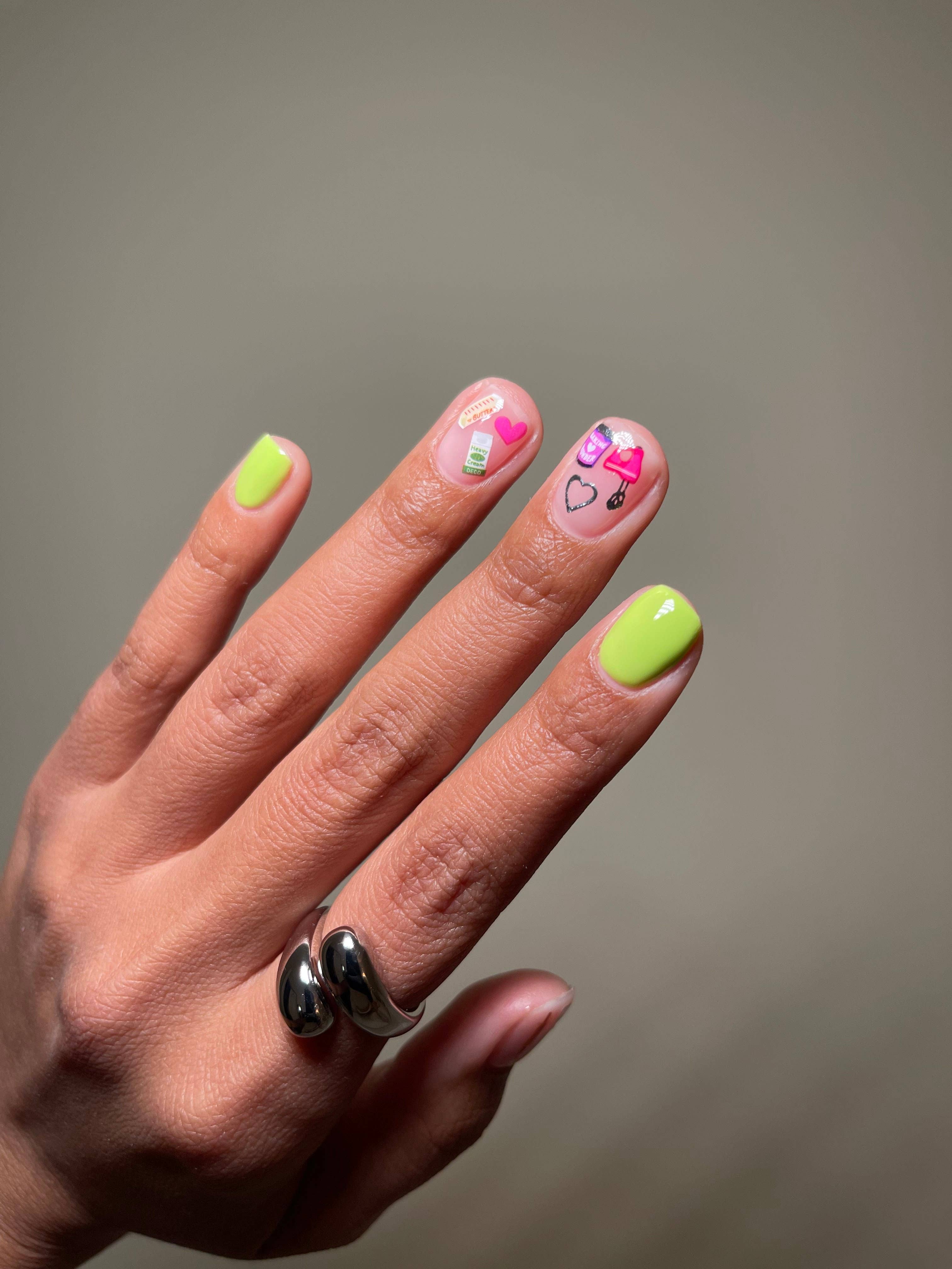 Nail Art Stickers - From Scratch - Proper
