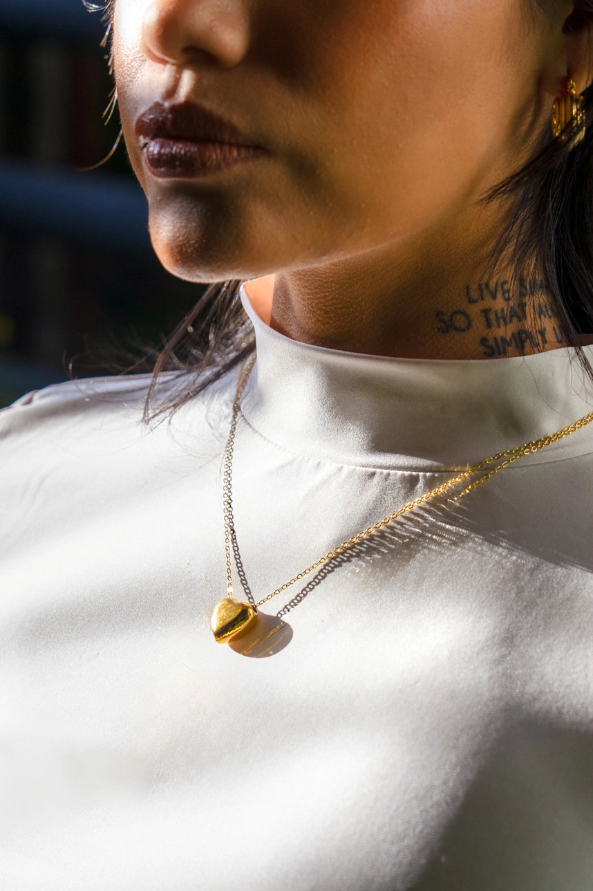 Can't Heartly Wait Necklace