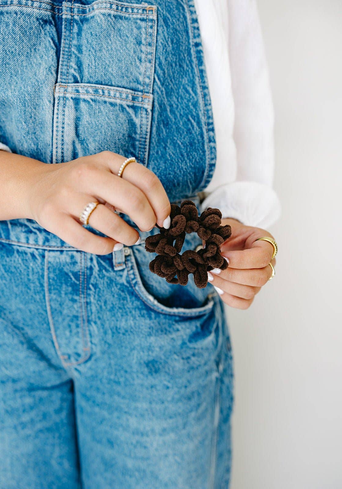 Plush Ruffle Scrunchie