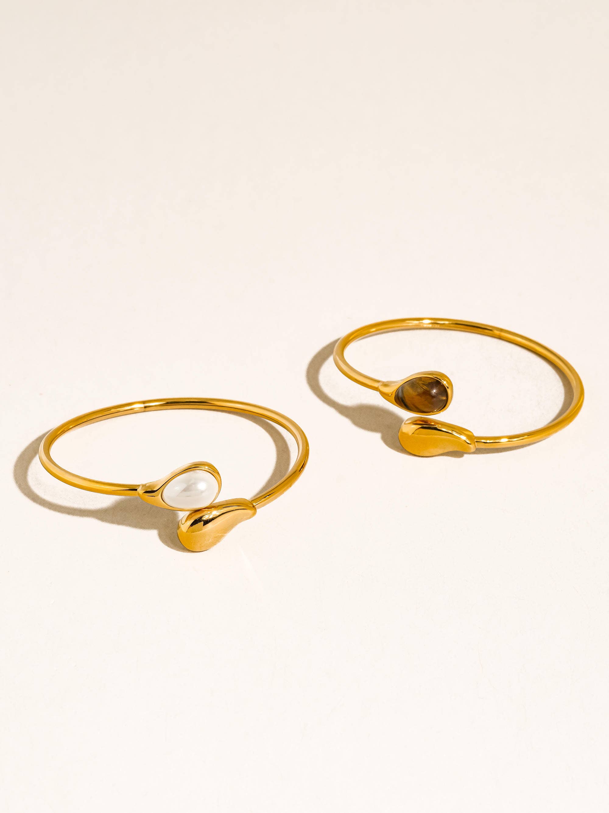 Harbor Cuff Stone Bracelet - Proper