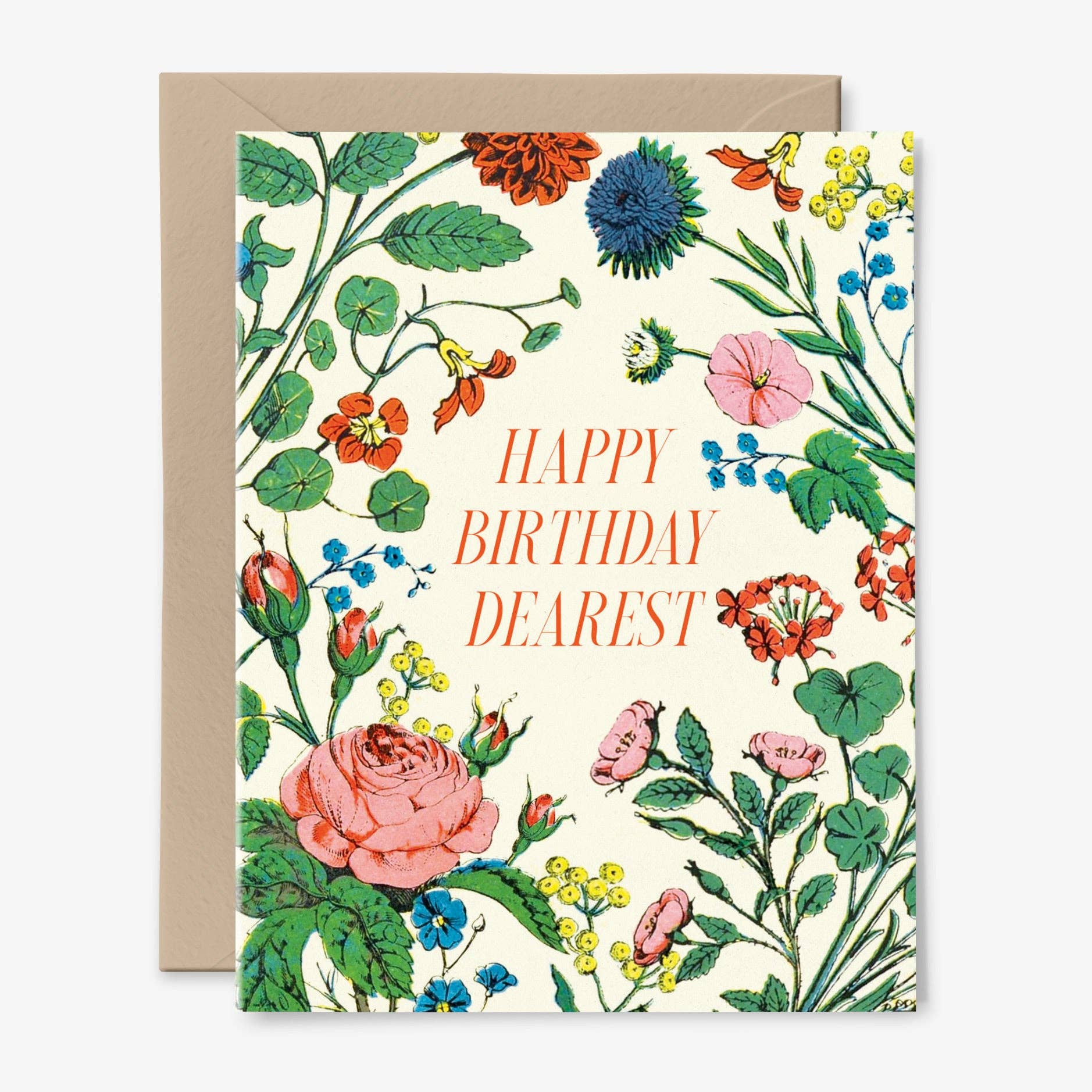 Happy Birthday Dearest Card - Proper