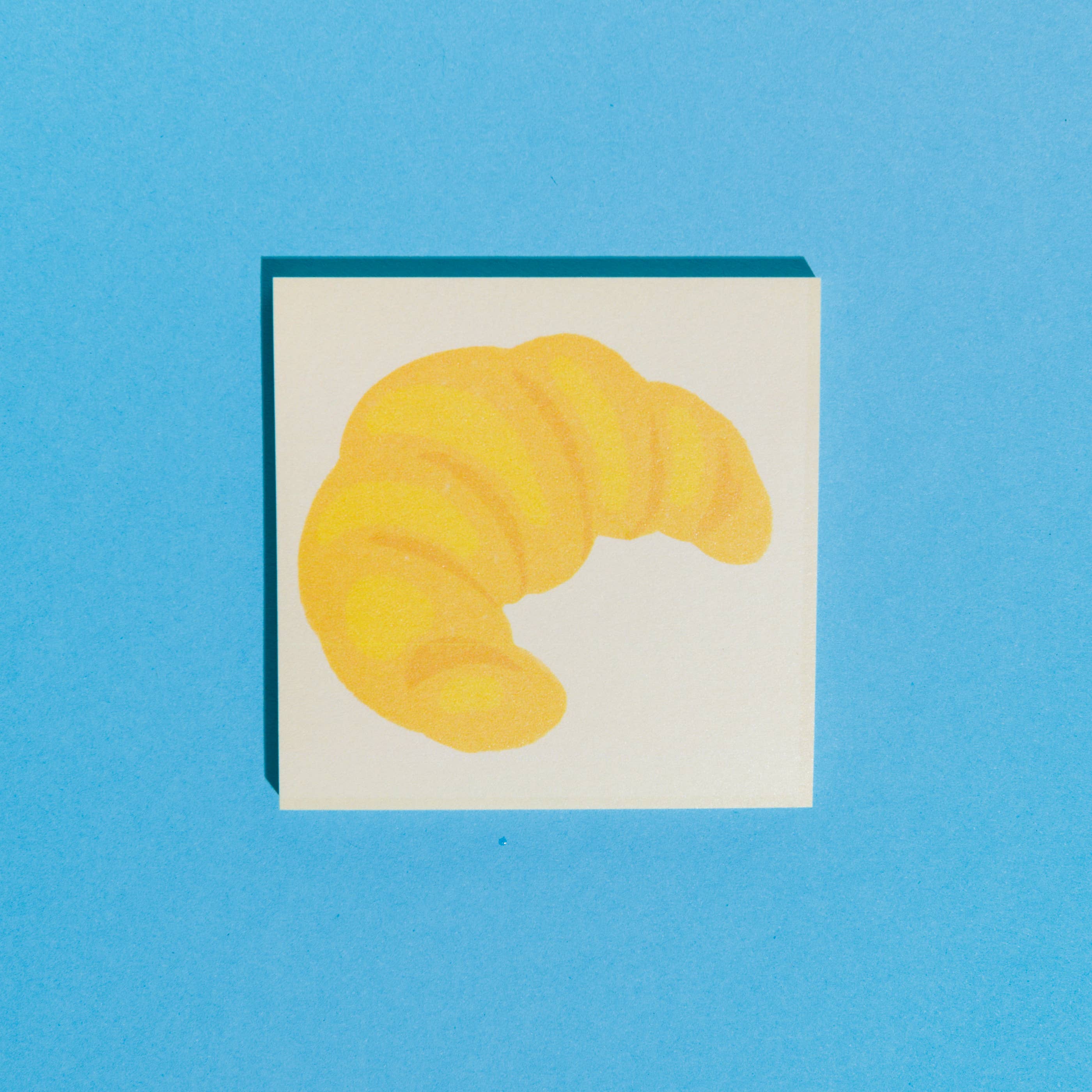 Croissant Sticky Notes - Proper
