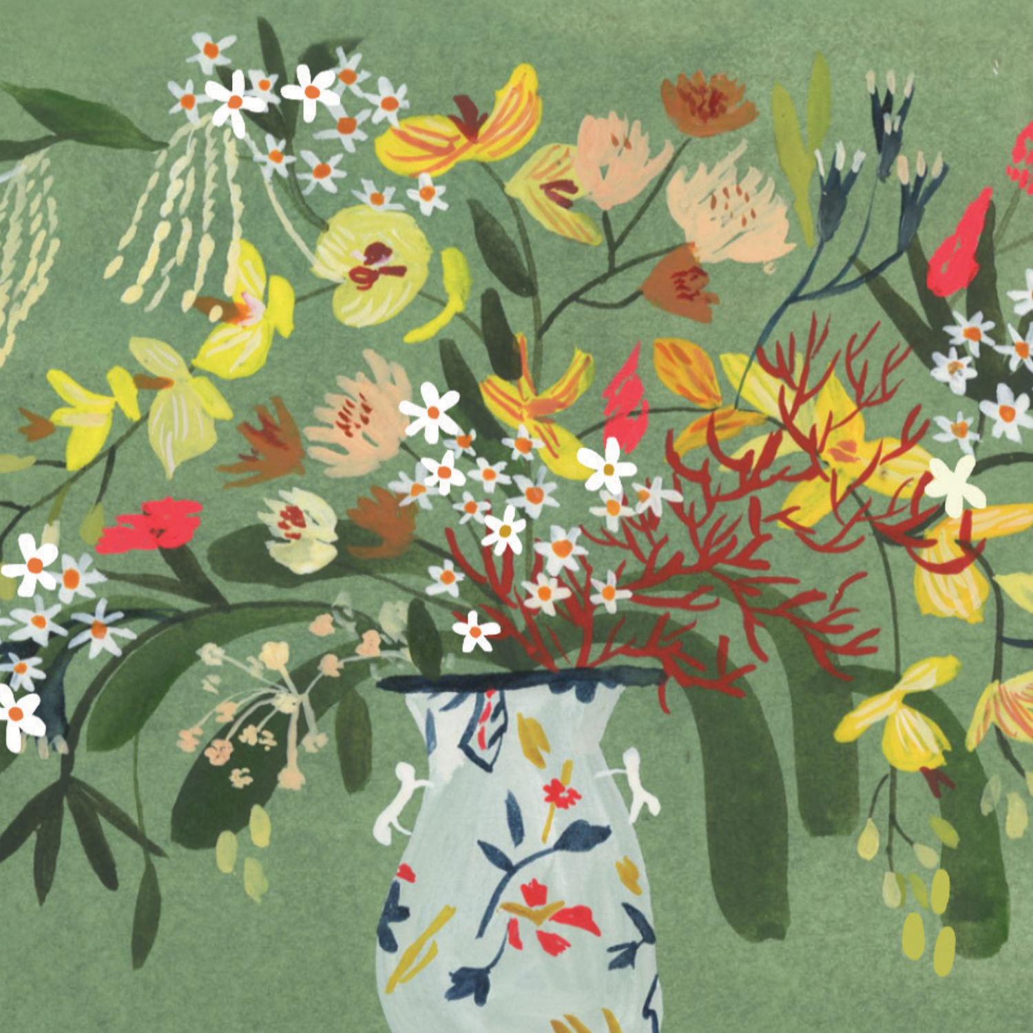 Congratulations! Floral Greeting Card - Proper