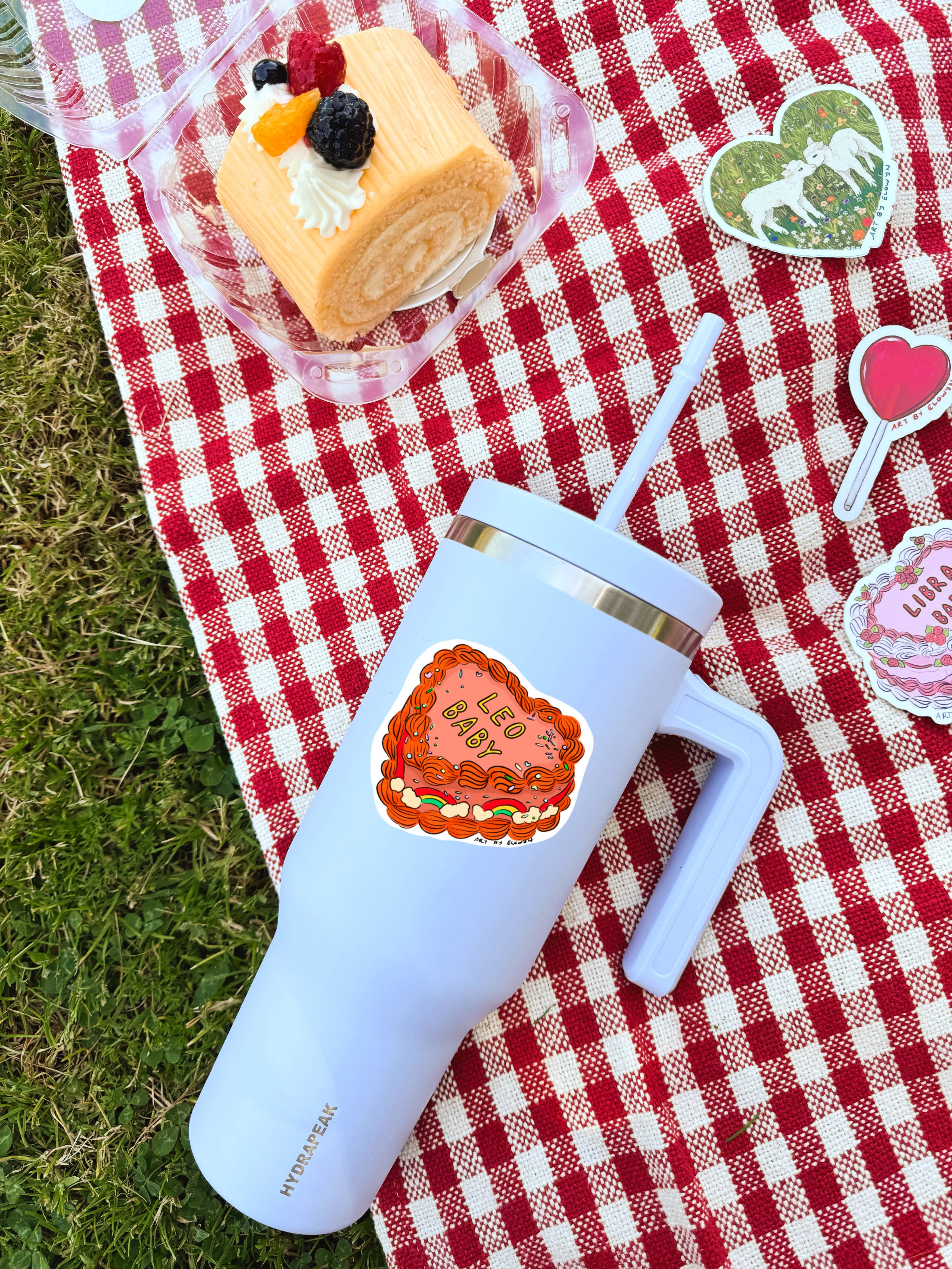 Zodiac Cake Stickers - Proper