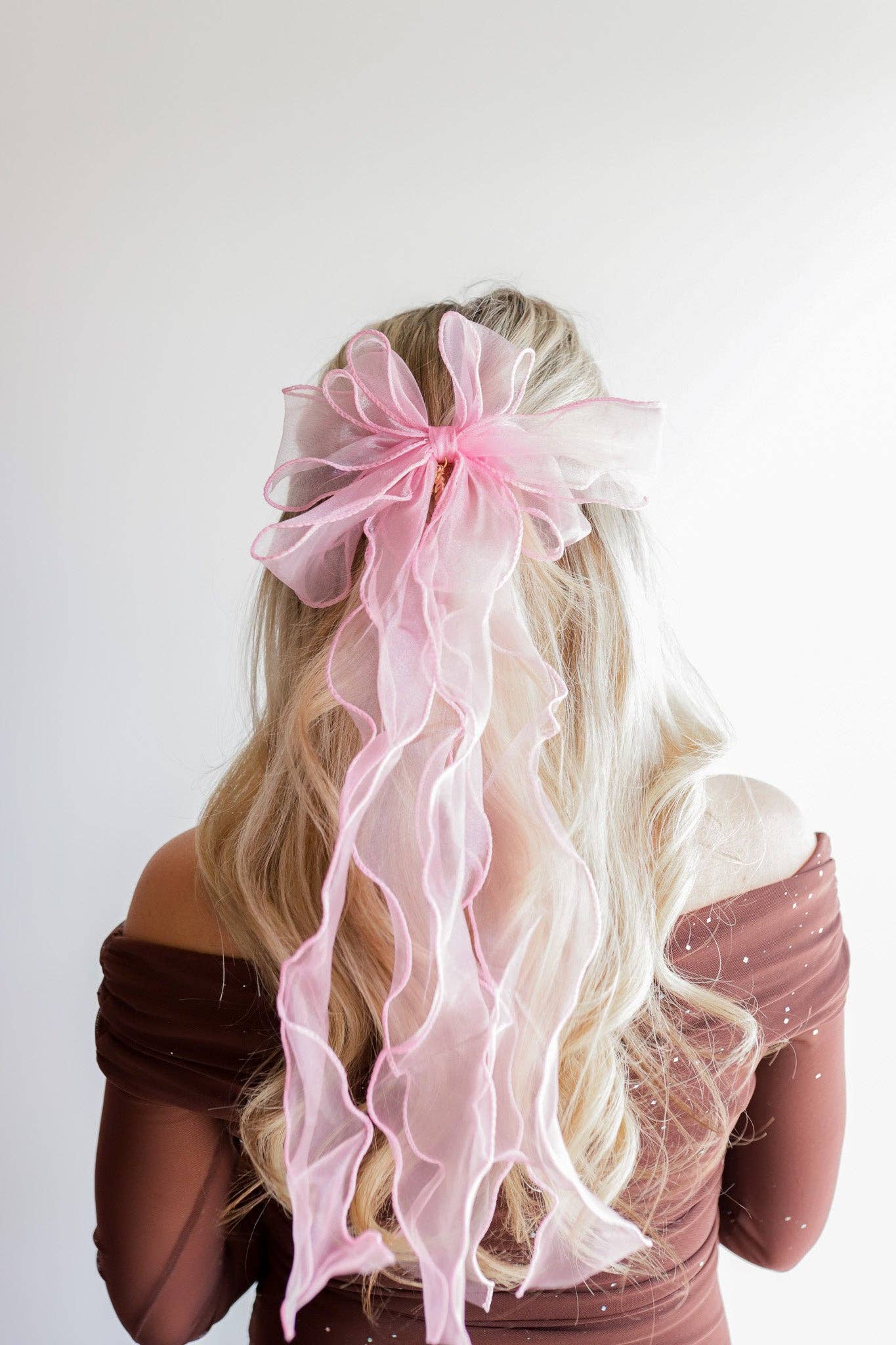 Jumbo Organza Bow - Proper