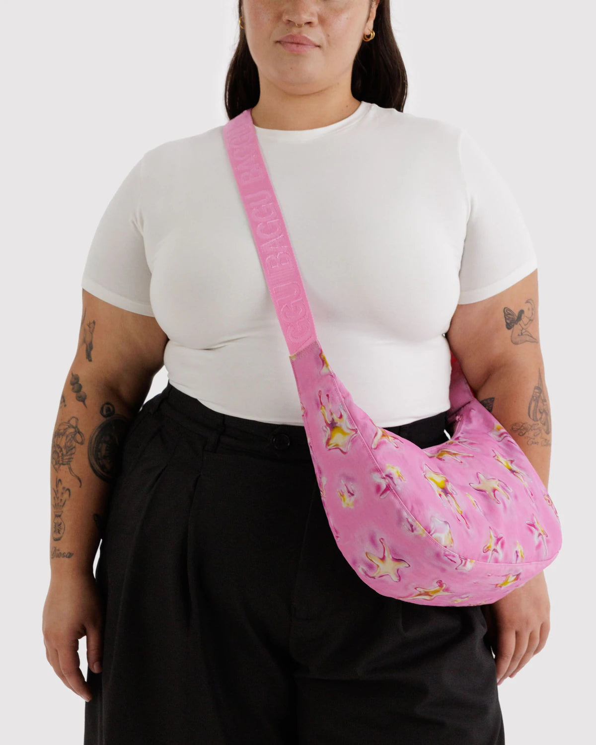 Baggu Medium Nylon Crescent Bag - Dancing Star - Proper